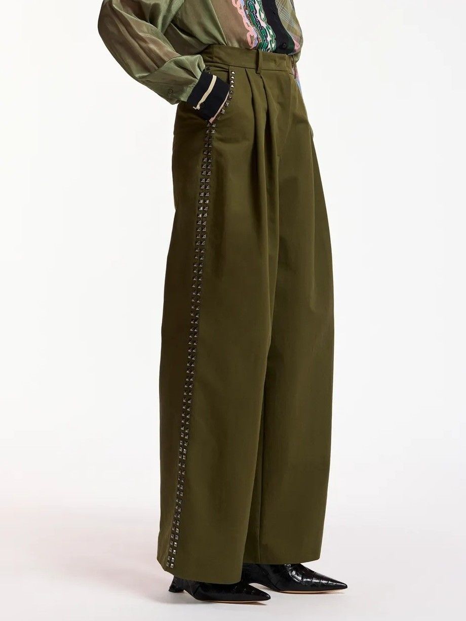 ESSENTIEL ANTWERP - BROEK - Groen