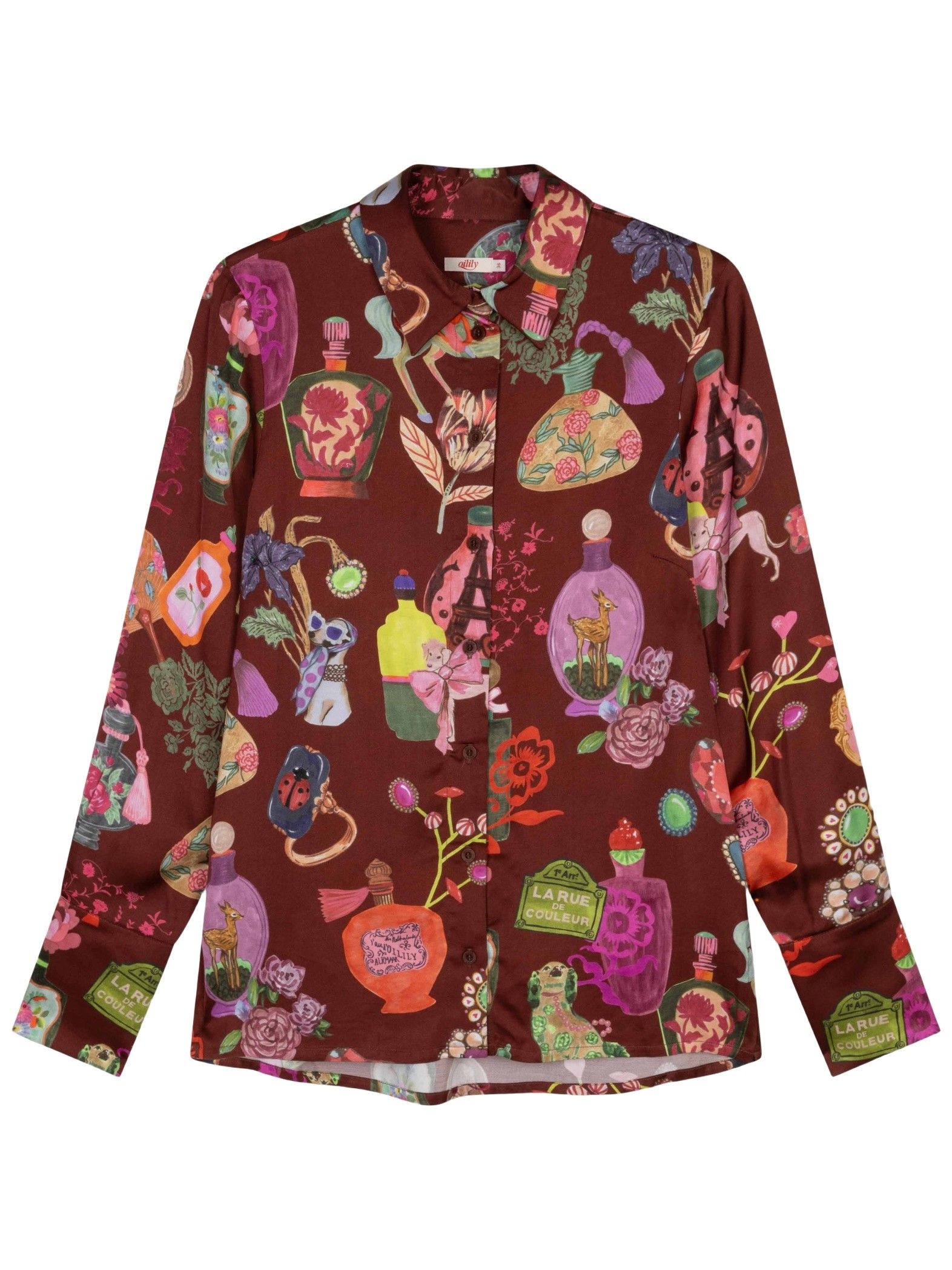 OILILY - BLOUSE - Bruin