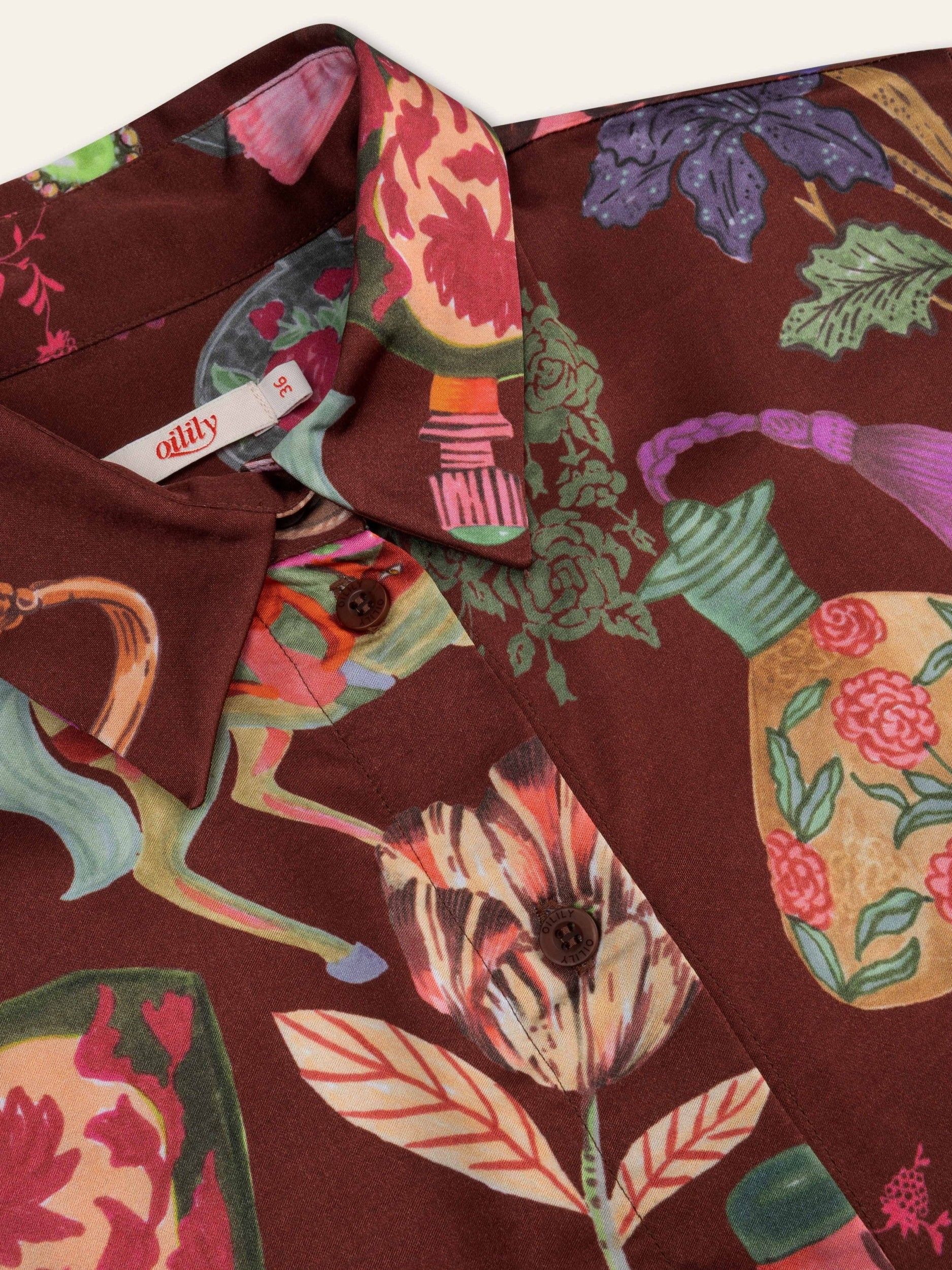 OILILY - BLOUSE - Bruin