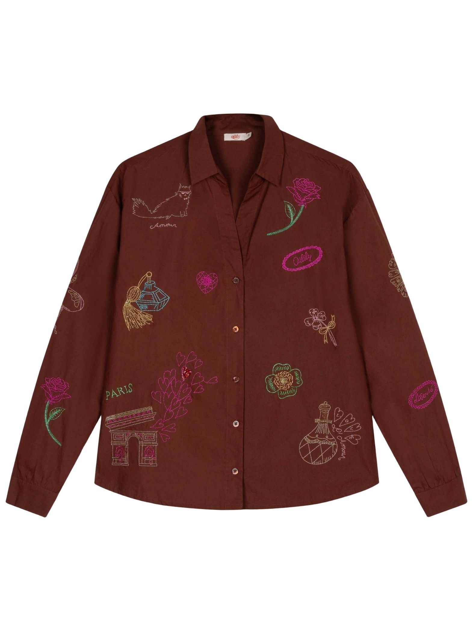 OILILY - BLOUSE - Bruin