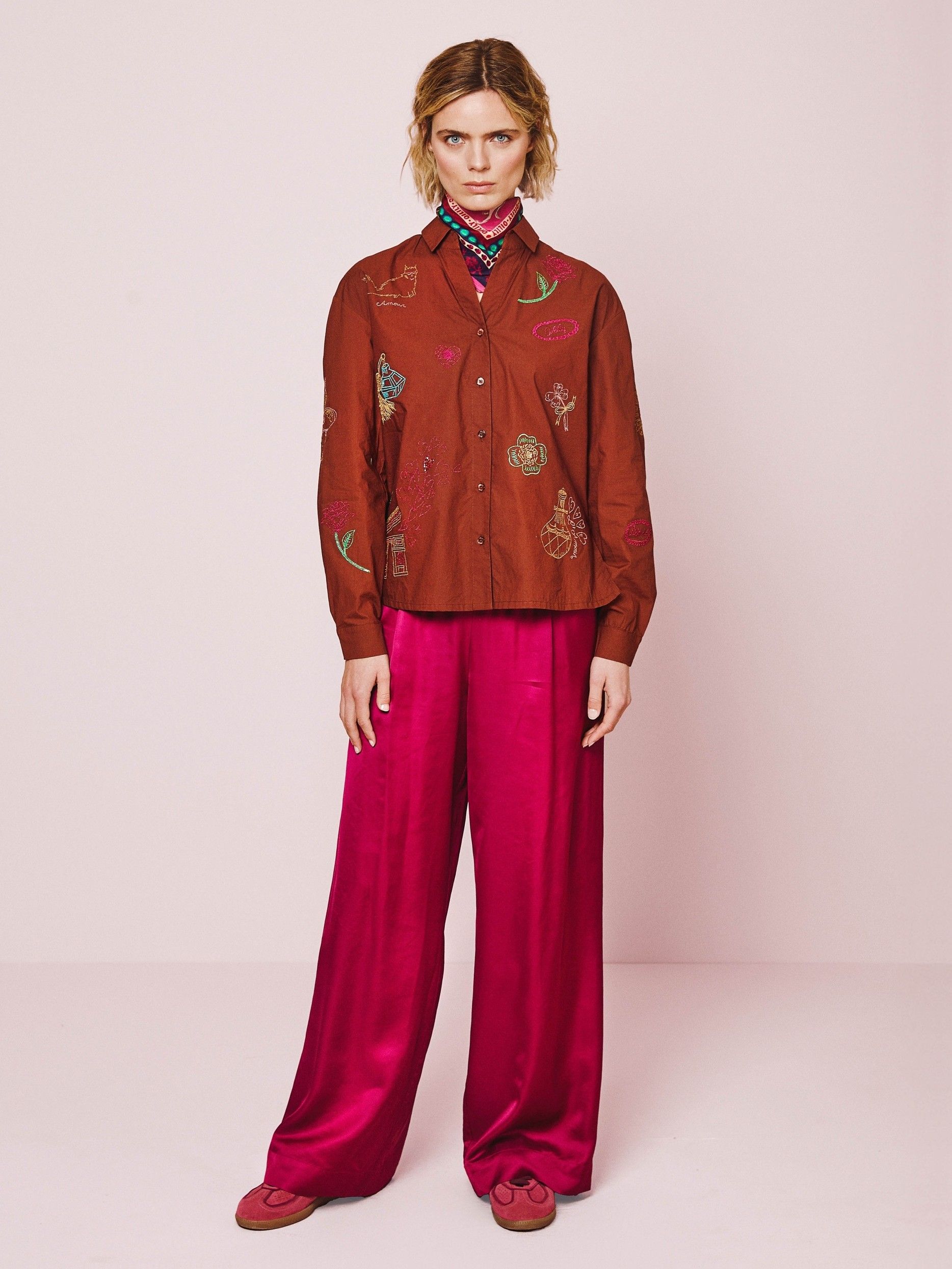 OILILY - BLOUSE - Bruin