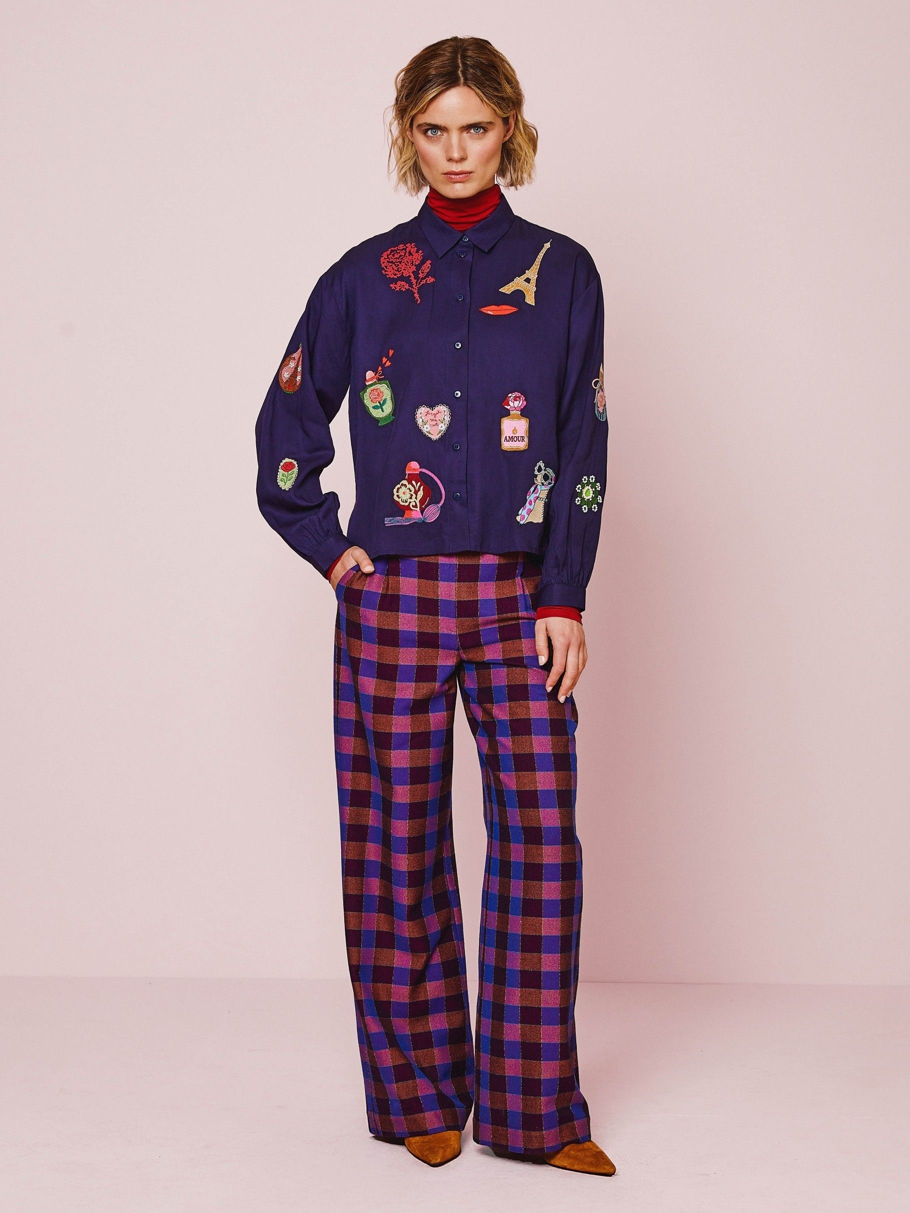 OILILY - BLOUSE - Blauw