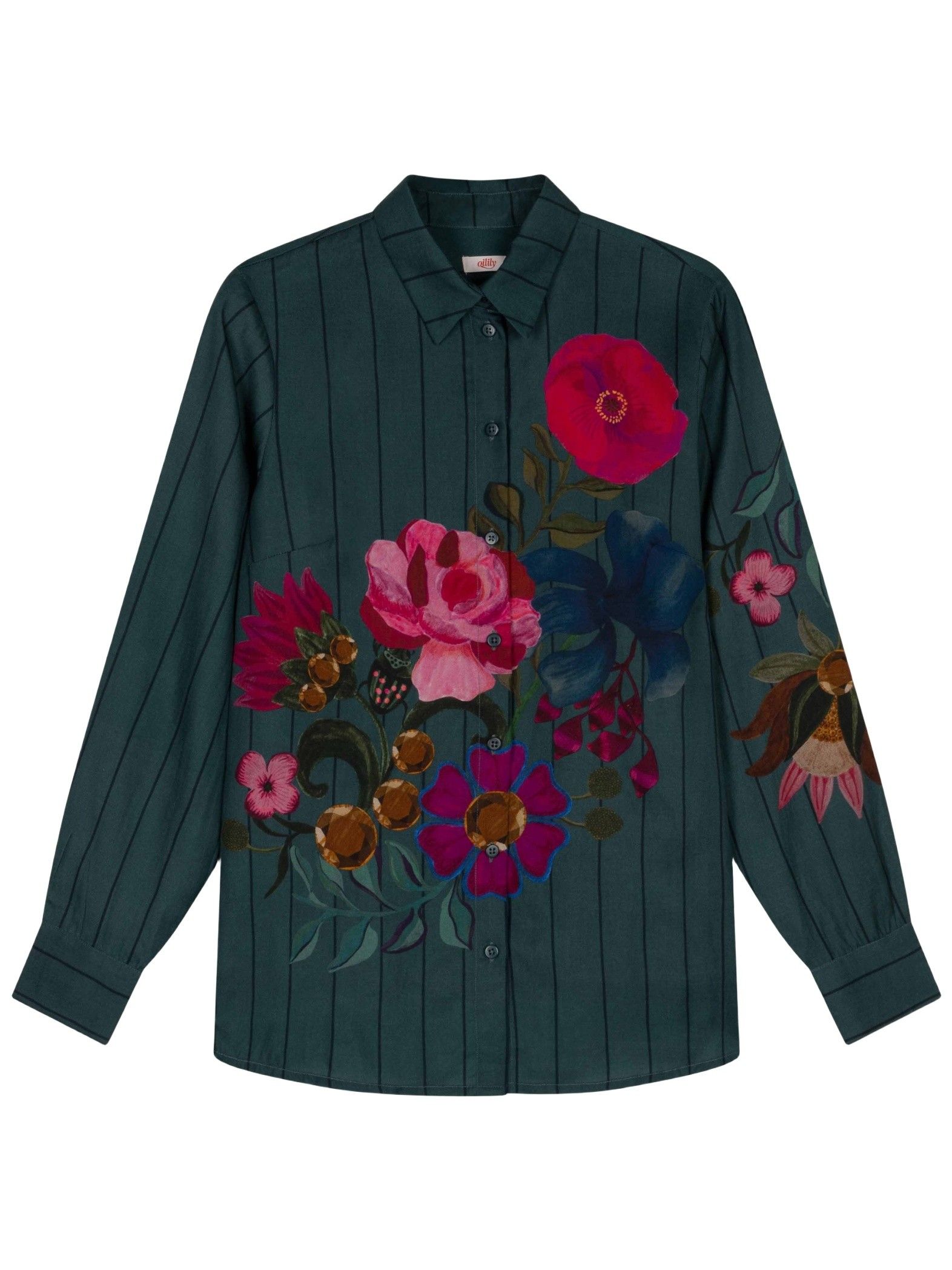 OILILY - BLOUSE - Groen