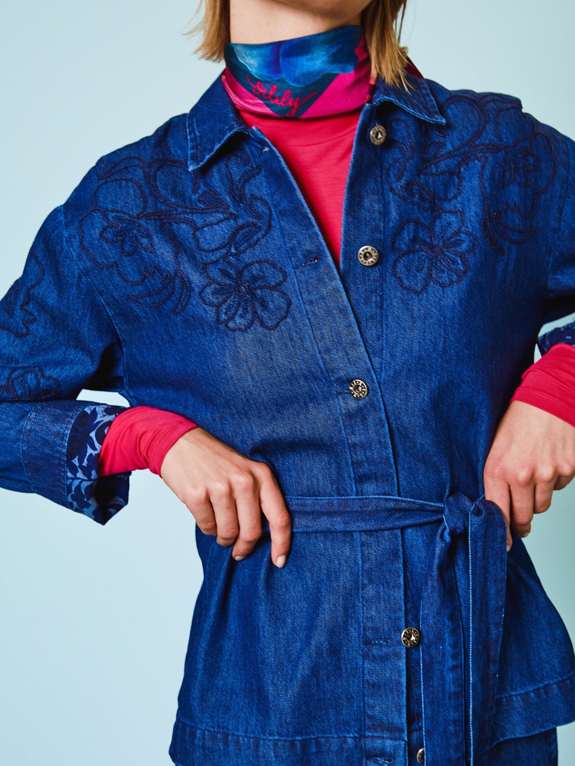 OILILY - BLOUSE - Blauw
