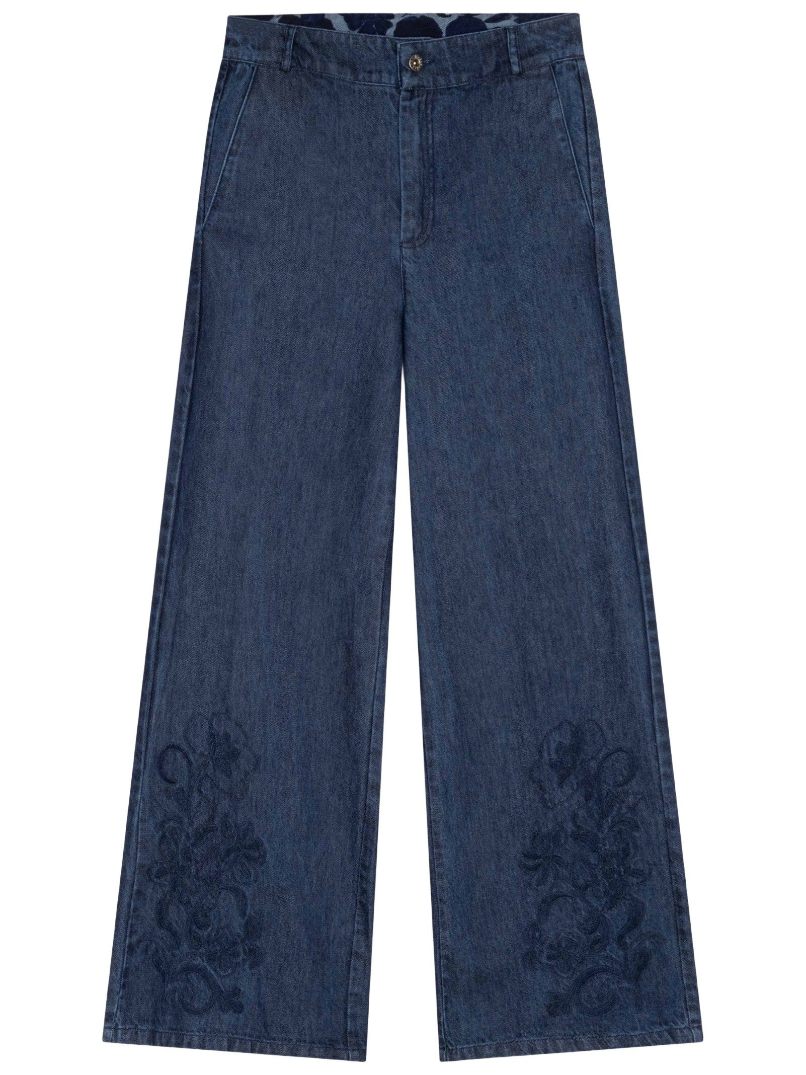 OILILY - BROEK - Blauw