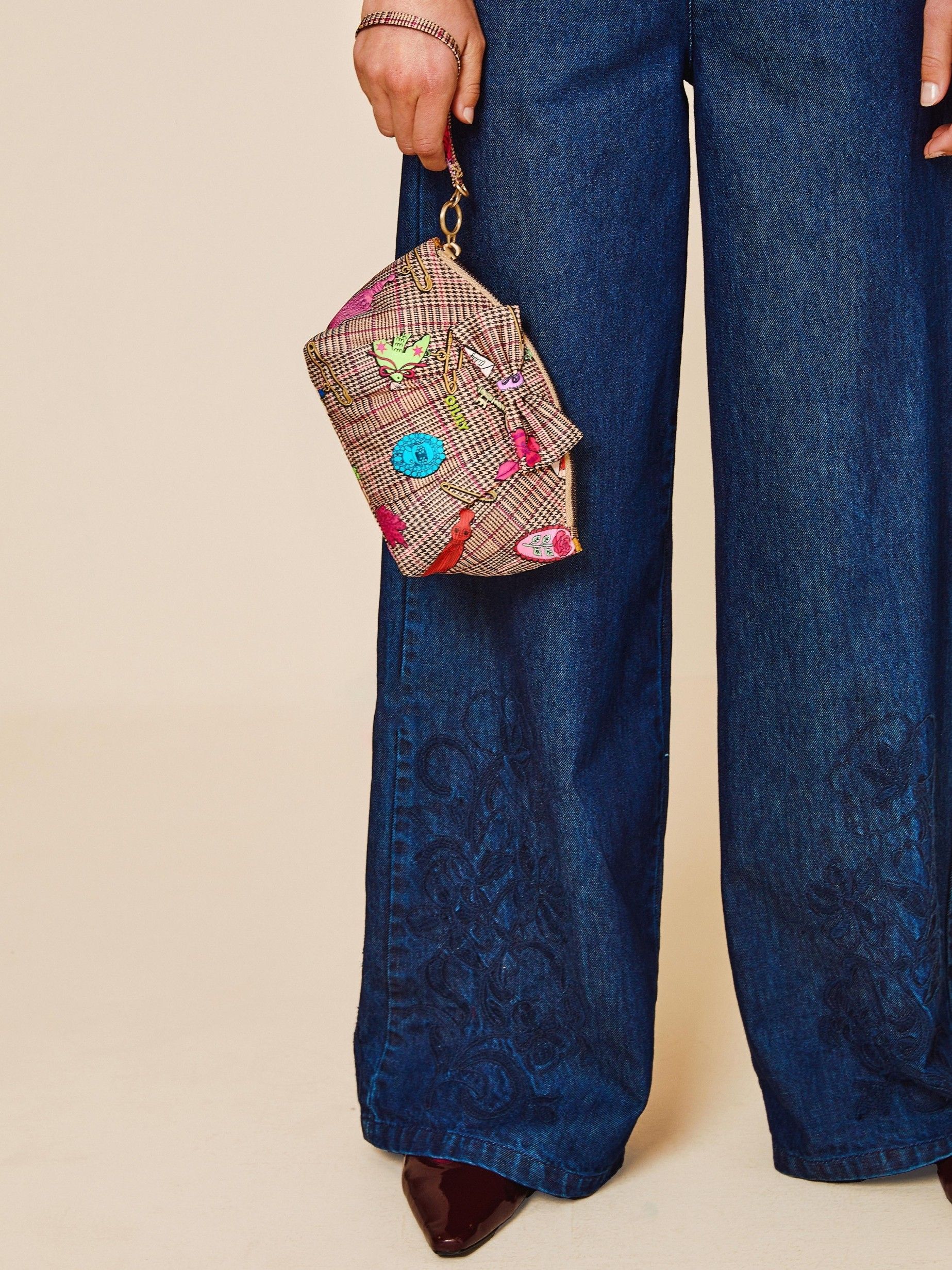 OILILY - BROEK - Blauw