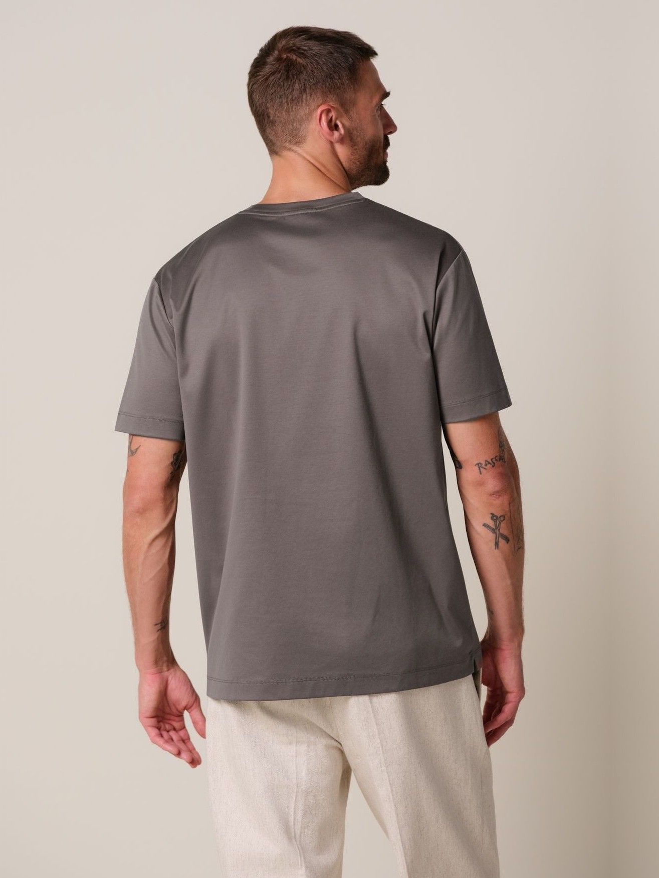PROFUOMO - TSHIRT - Paars