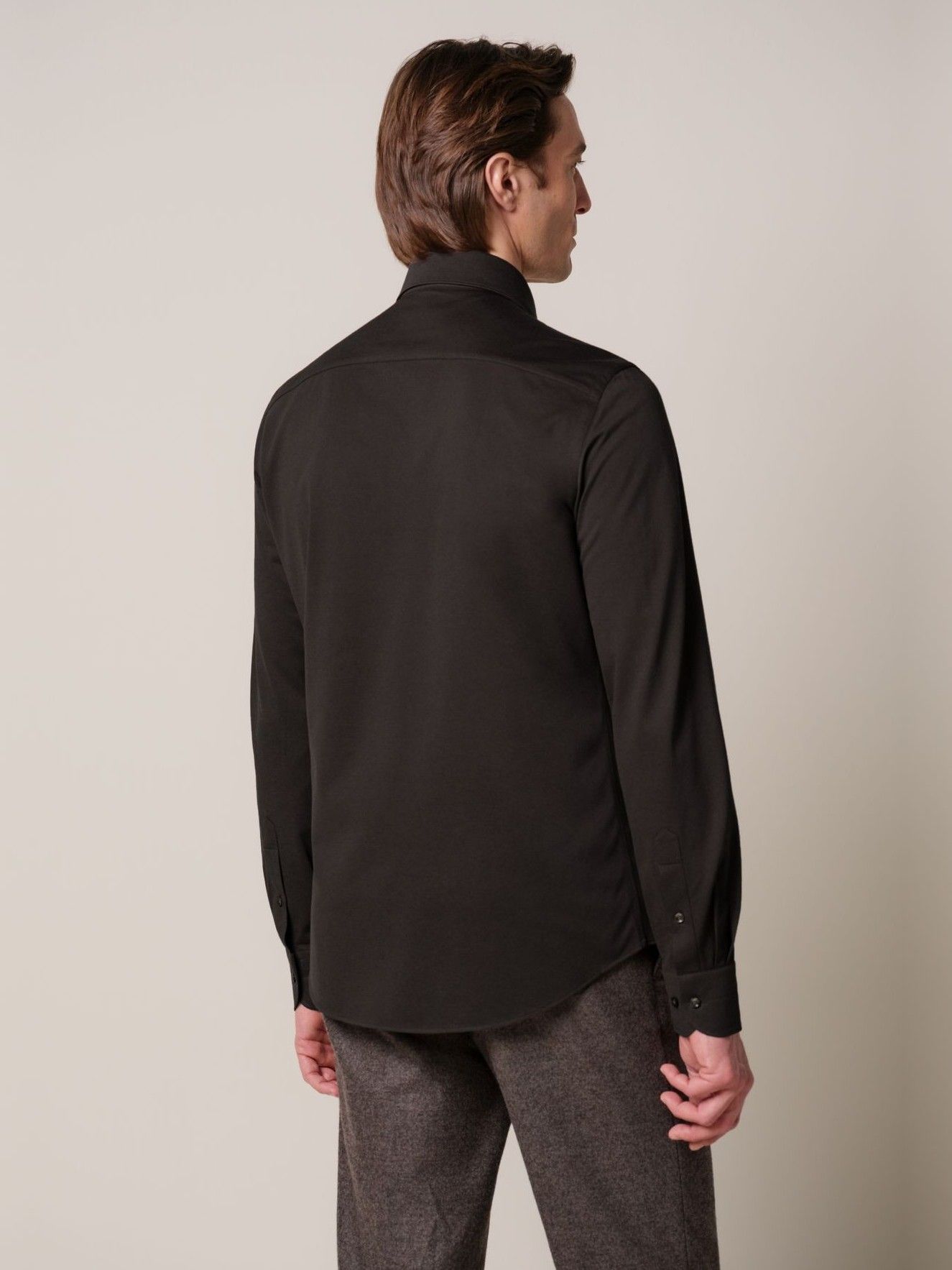 PROFUOMO - OVERHEMD - Bruin