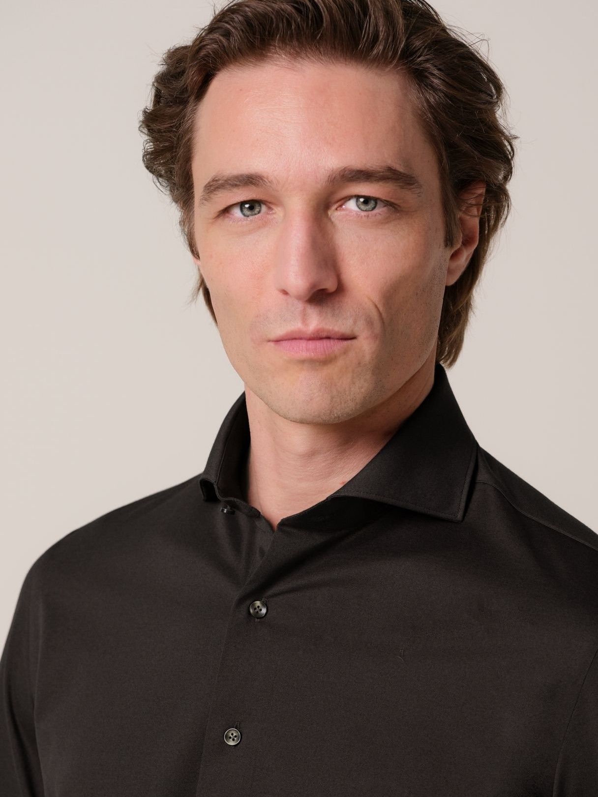 PROFUOMO - OVERHEMD - Bruin