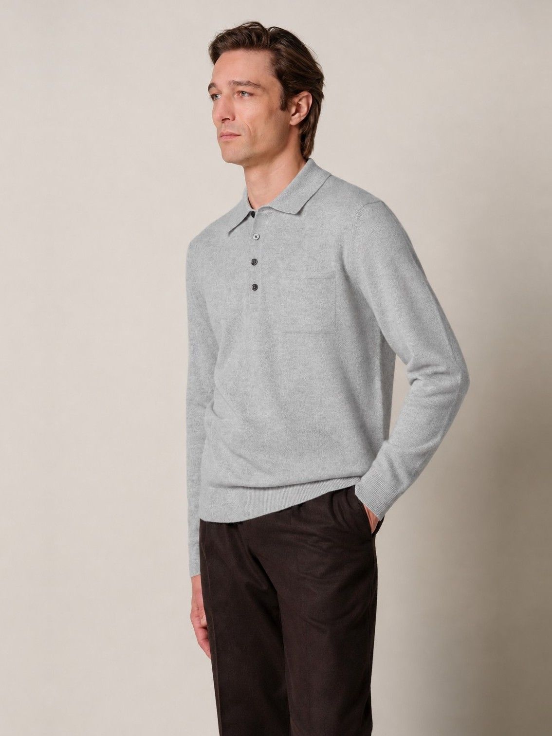 PROFUOMO - POLO - Grijs
