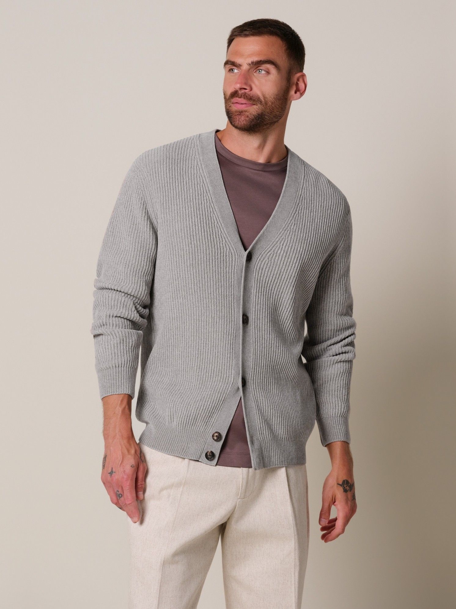 PROFUOMO - VEST - Grijs