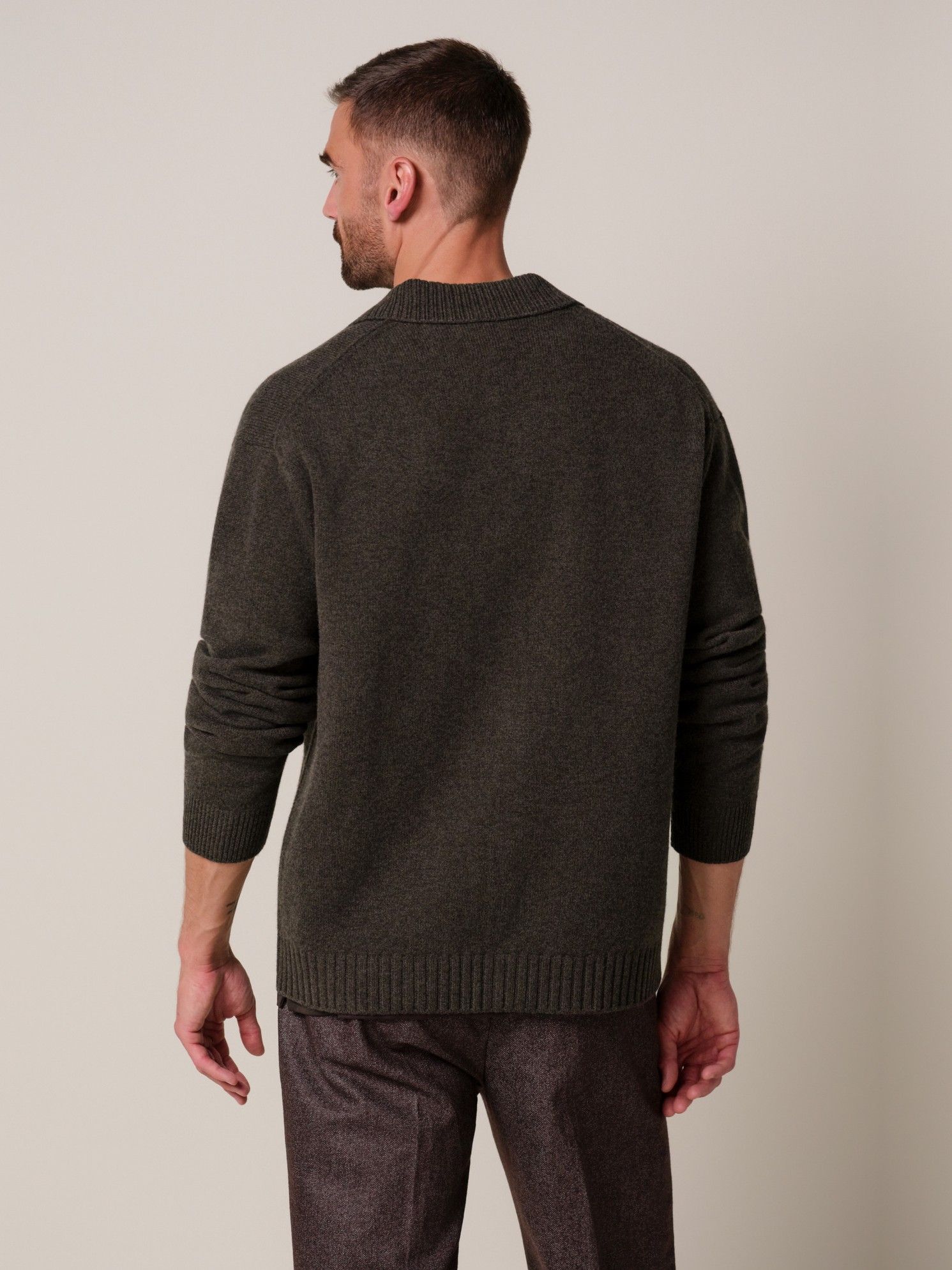 PROFUOMO - VEST - Bruin