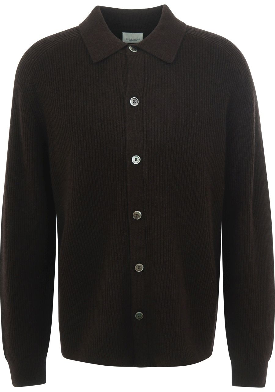 PROFUOMO - VEST - Bruin
