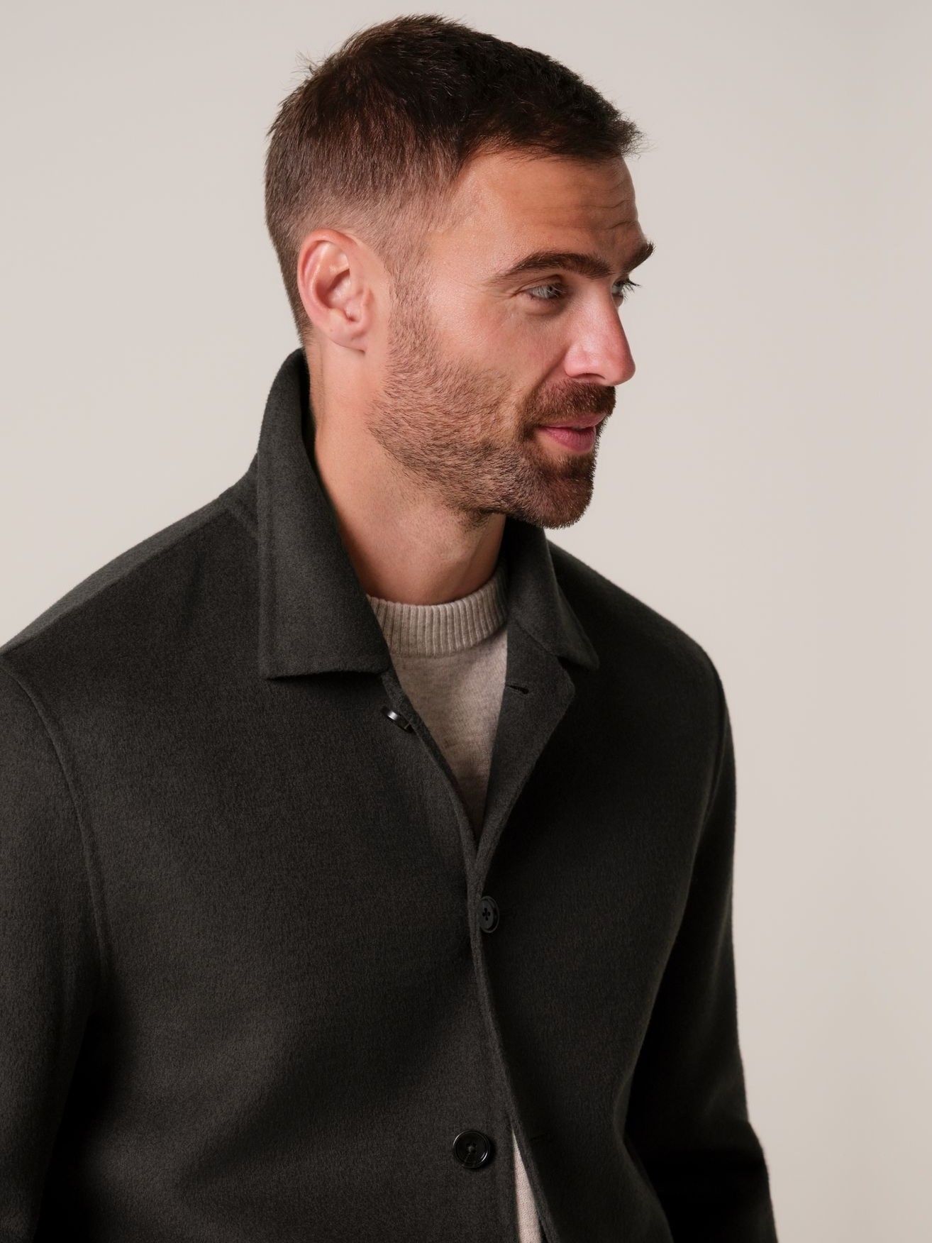 PROFUOMO - OVERSHIRT - Bruin