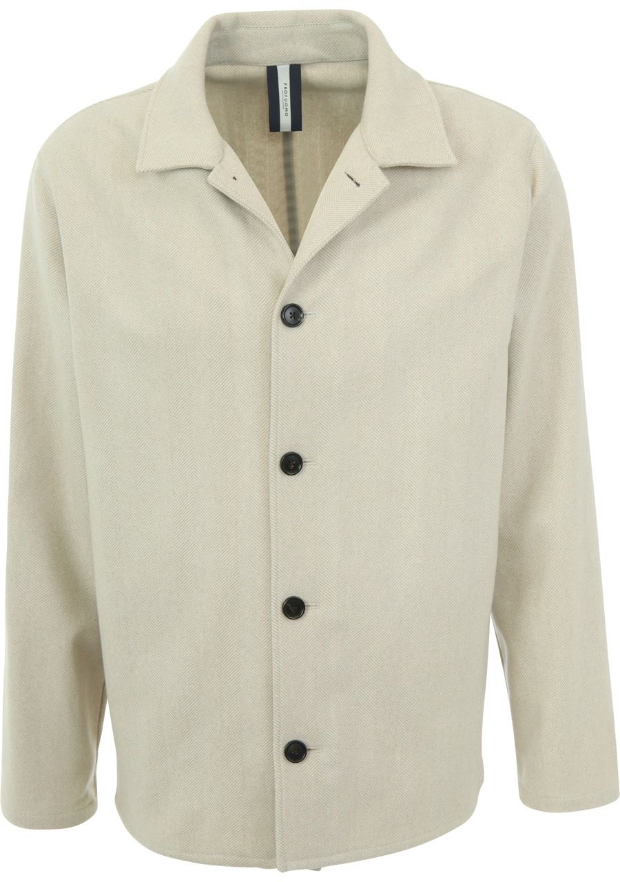 PROFUOMO - OVERSHIRT - Beige