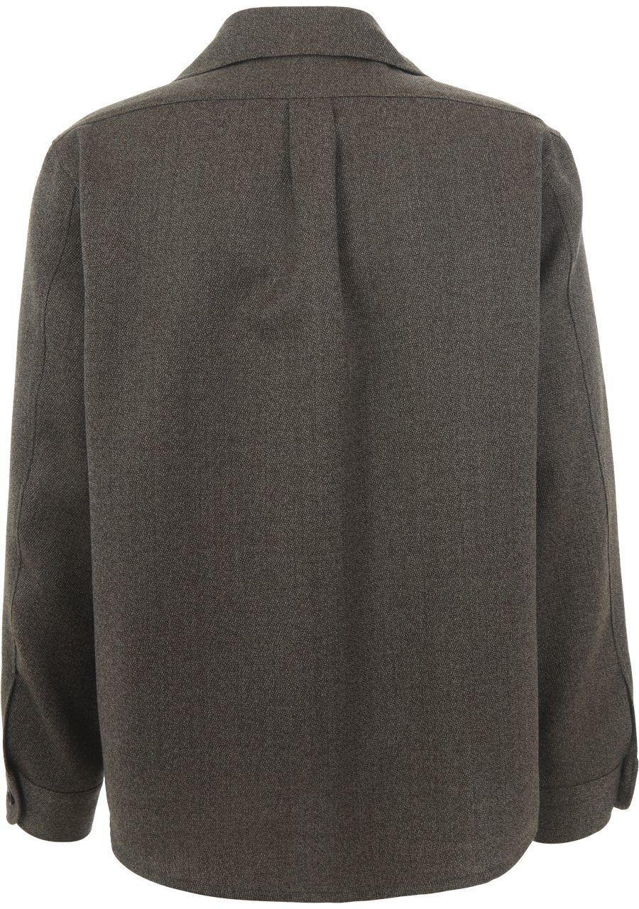 PROFUOMO - OVERSHIRT - Bruin