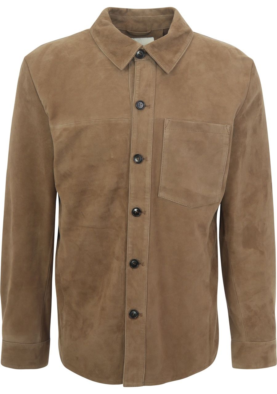 PROFUOMO - OVERSHIRT - Bruin
