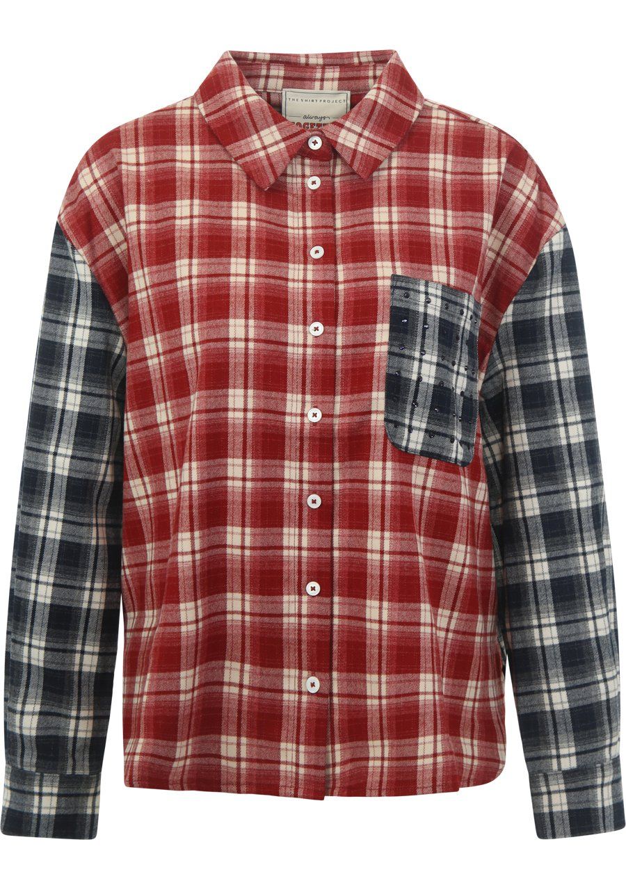 THE SHIRT PROJECT - BLOUSE - Rood