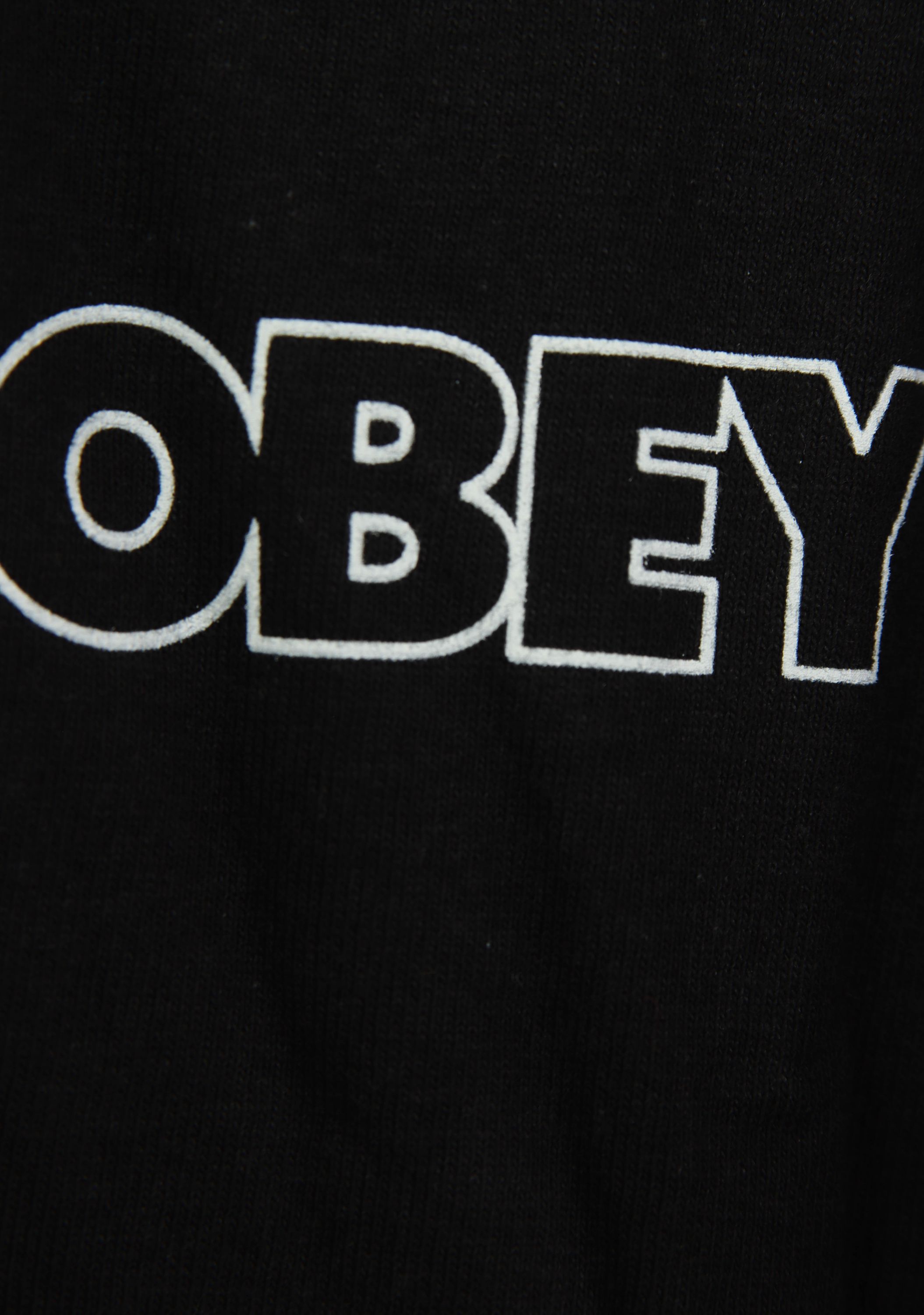 OBEY - TSHIRT - Zwart