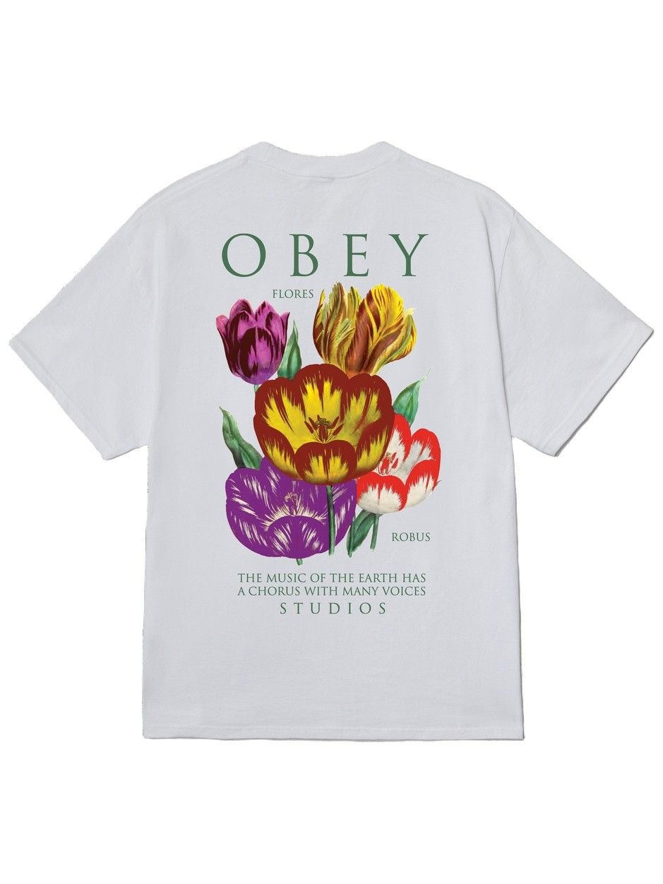 OBEY - TSHIRT - Wit
