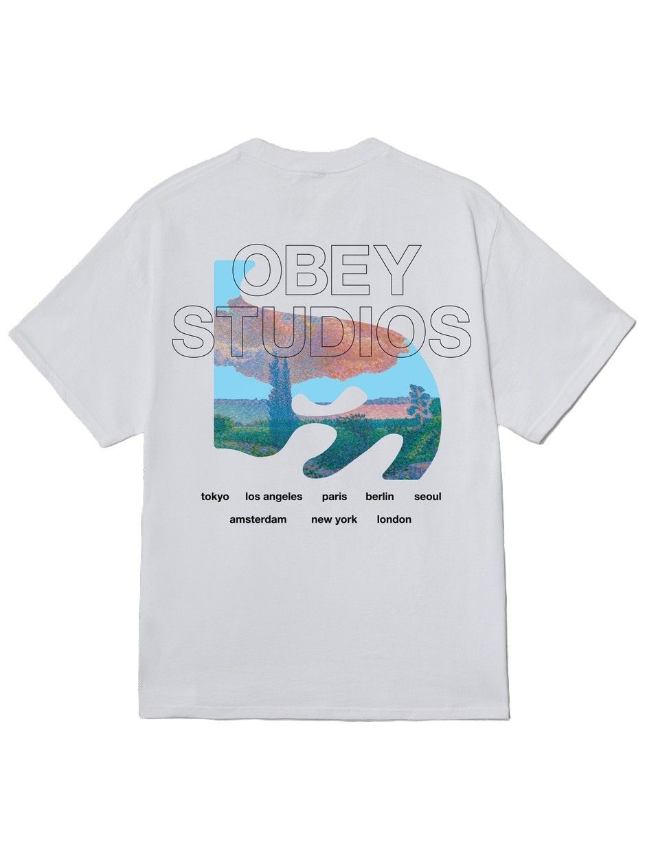 OBEY - TSHIRT - Wit