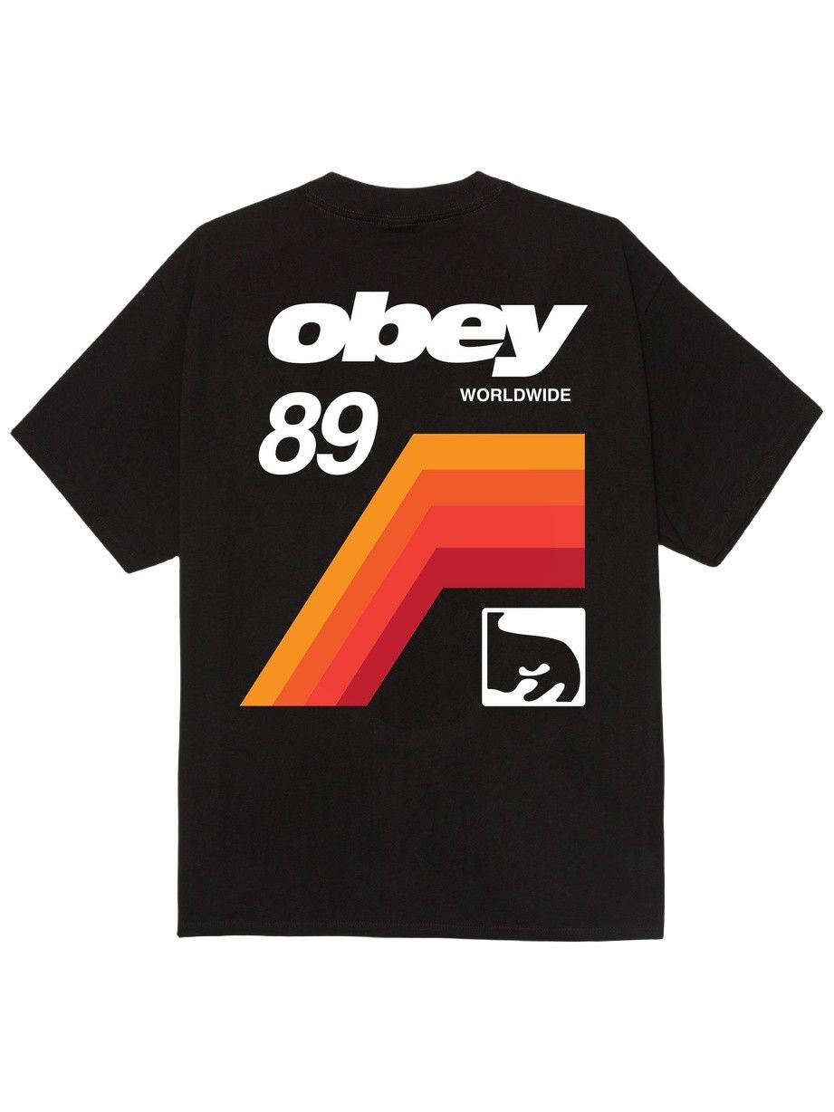 OBEY - TSHIRT - Zwart