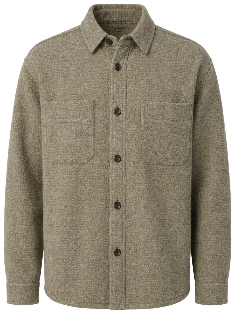 J.C RAGS - OVERSHIRT - Groen