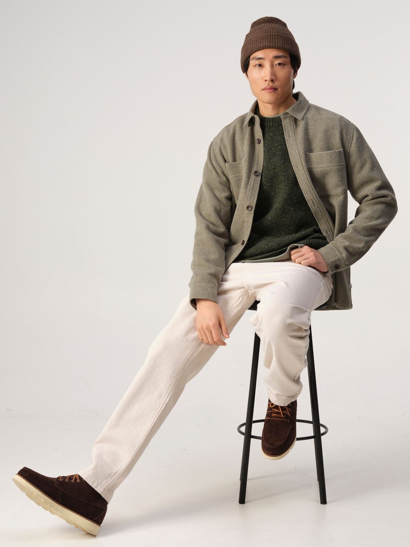 J.C RAGS - OVERSHIRT - Groen