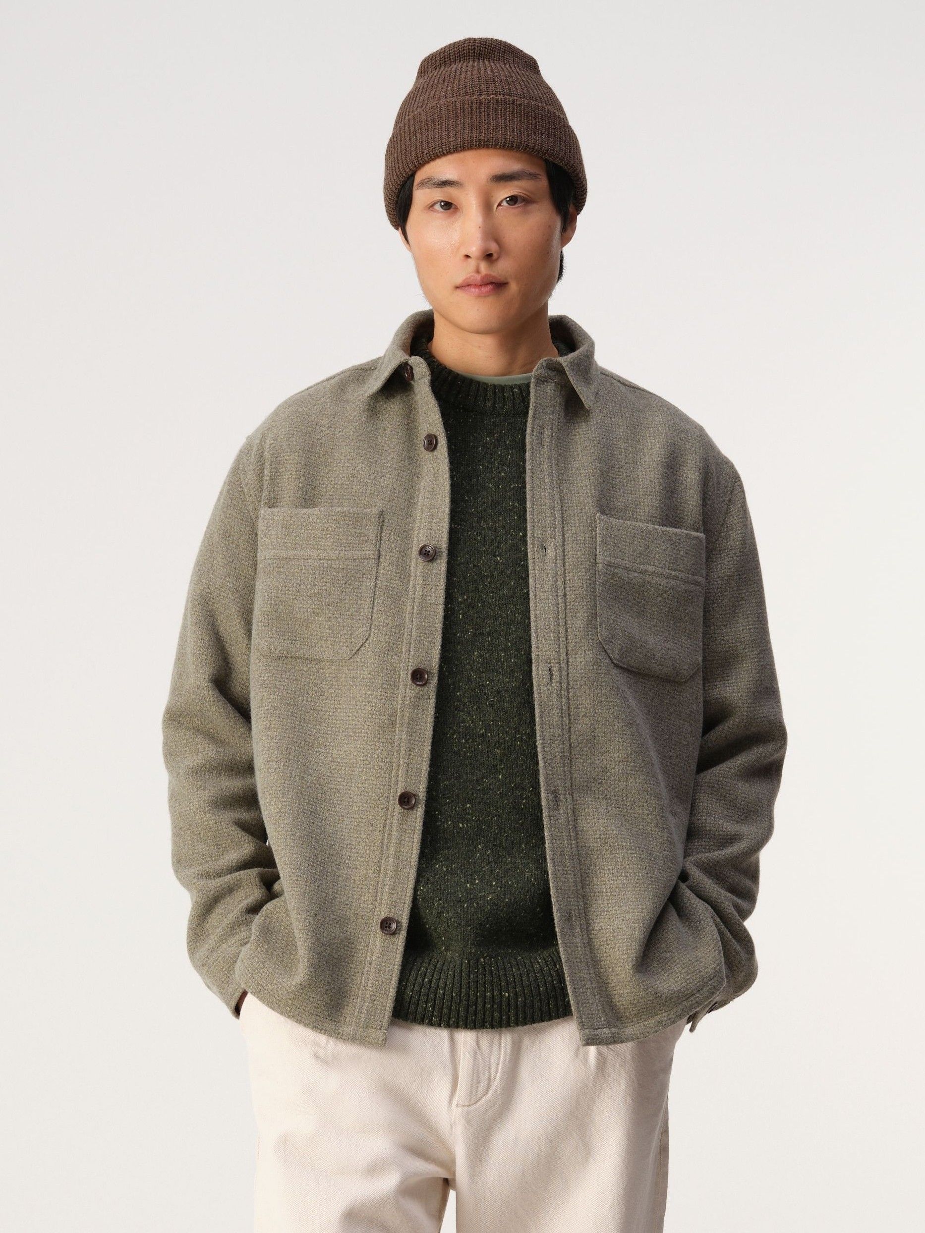 J.C RAGS - OVERSHIRT - Groen