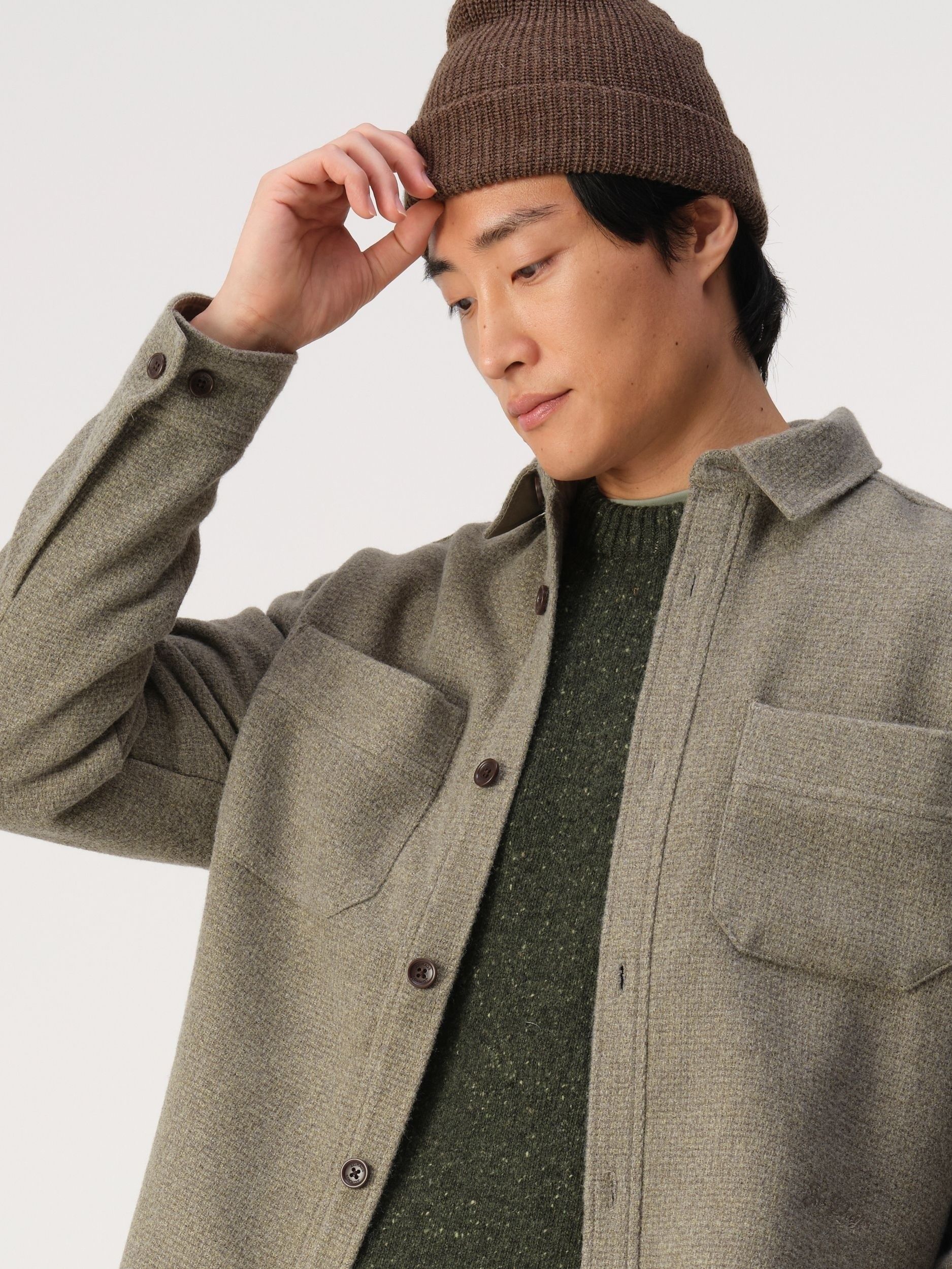 J.C RAGS - OVERSHIRT - Groen