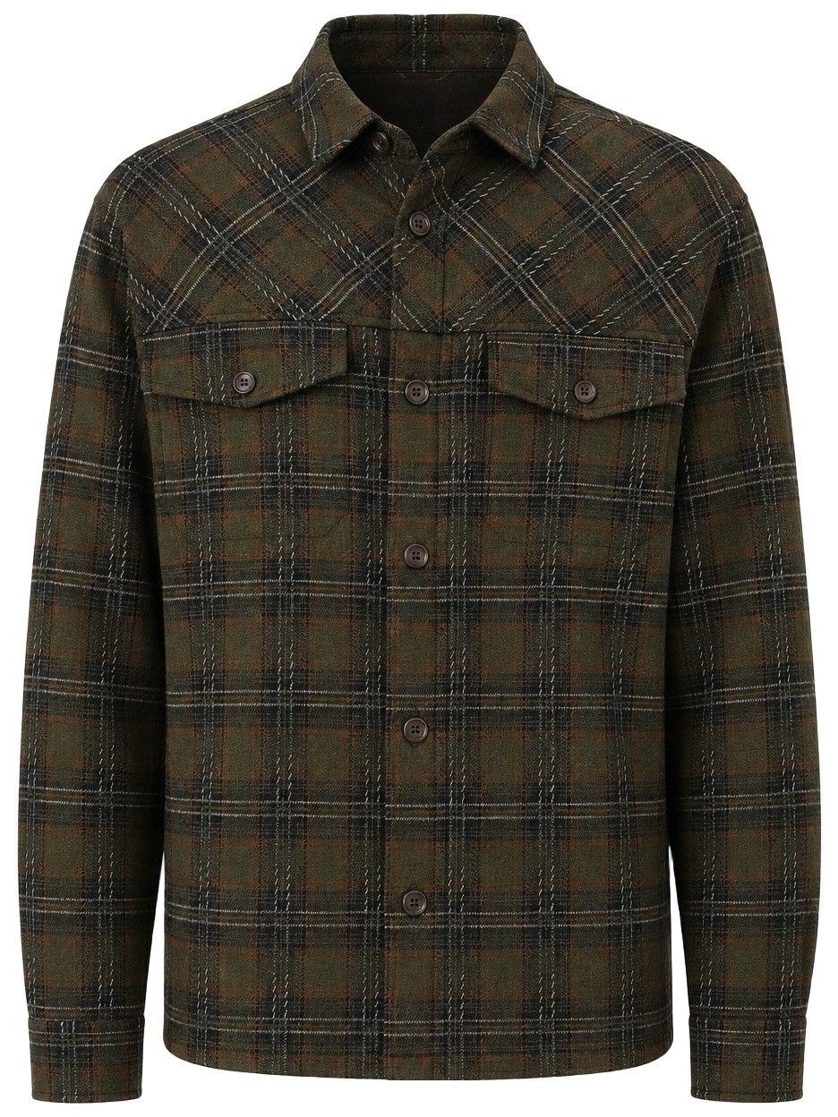 J.C RAGS - OVERSHIRT - Groen