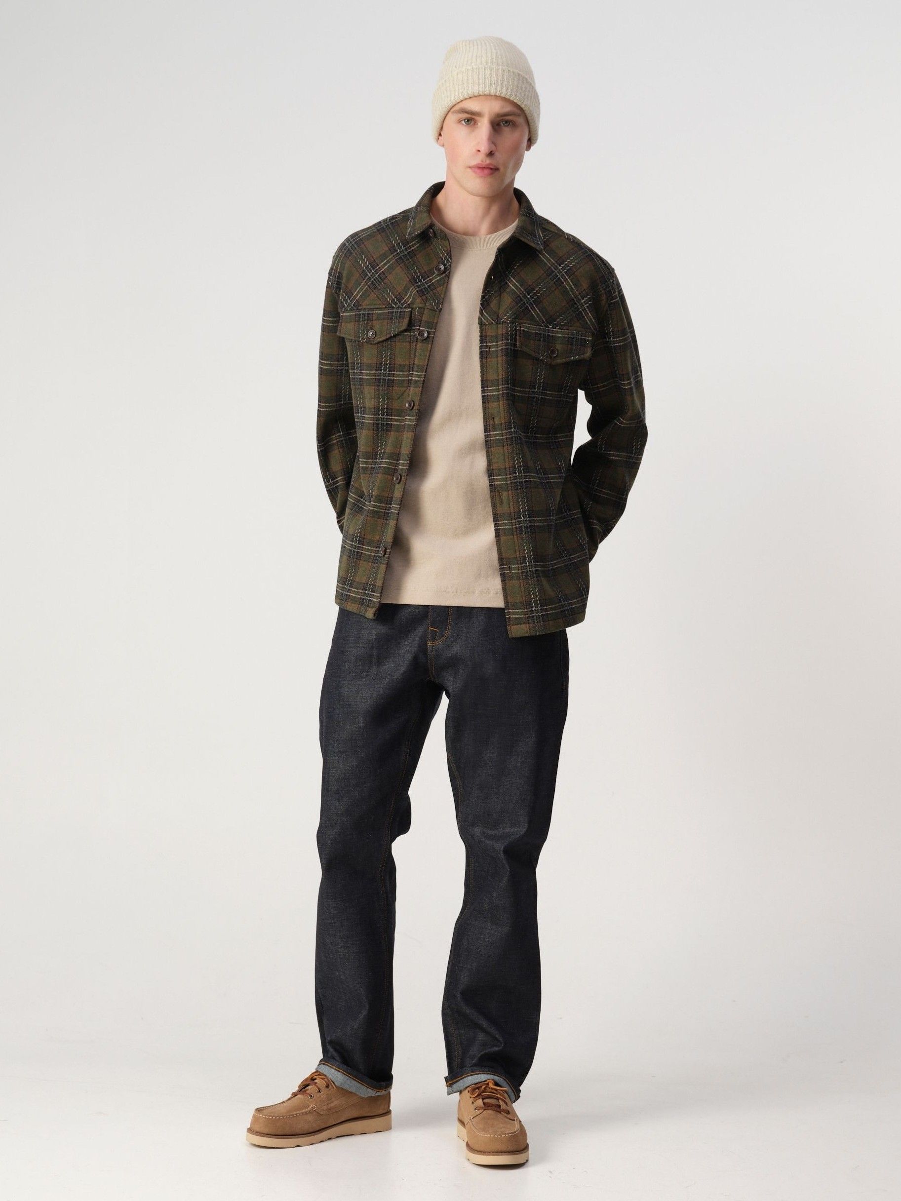 J.C RAGS - OVERSHIRT - Groen