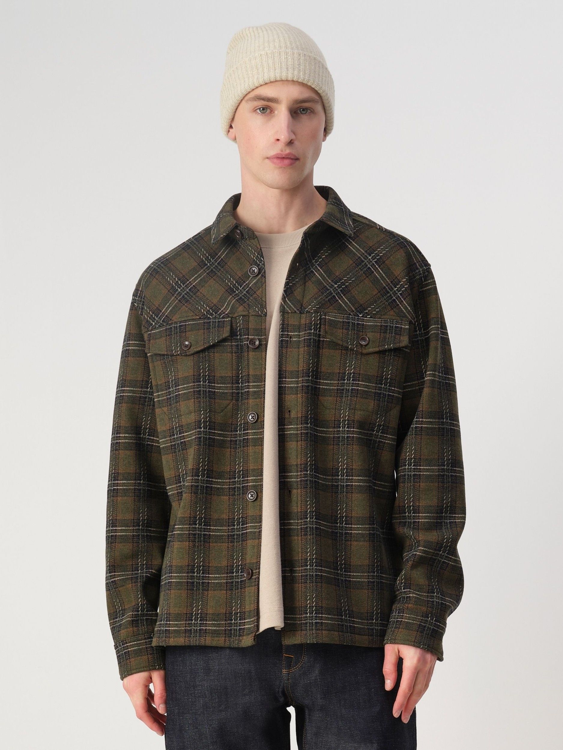 J.C RAGS - OVERSHIRT - Groen