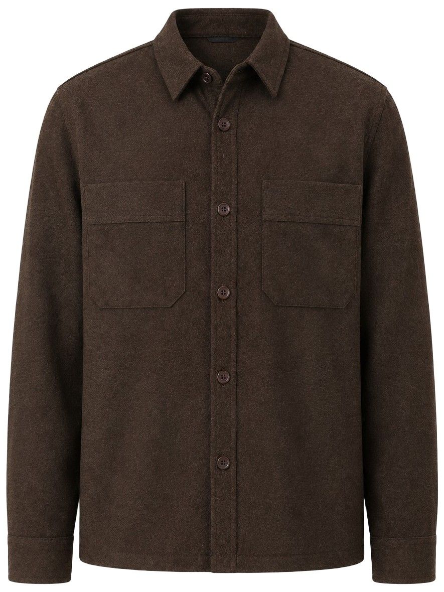J.C RAGS - OVERSHIRT - Bruin