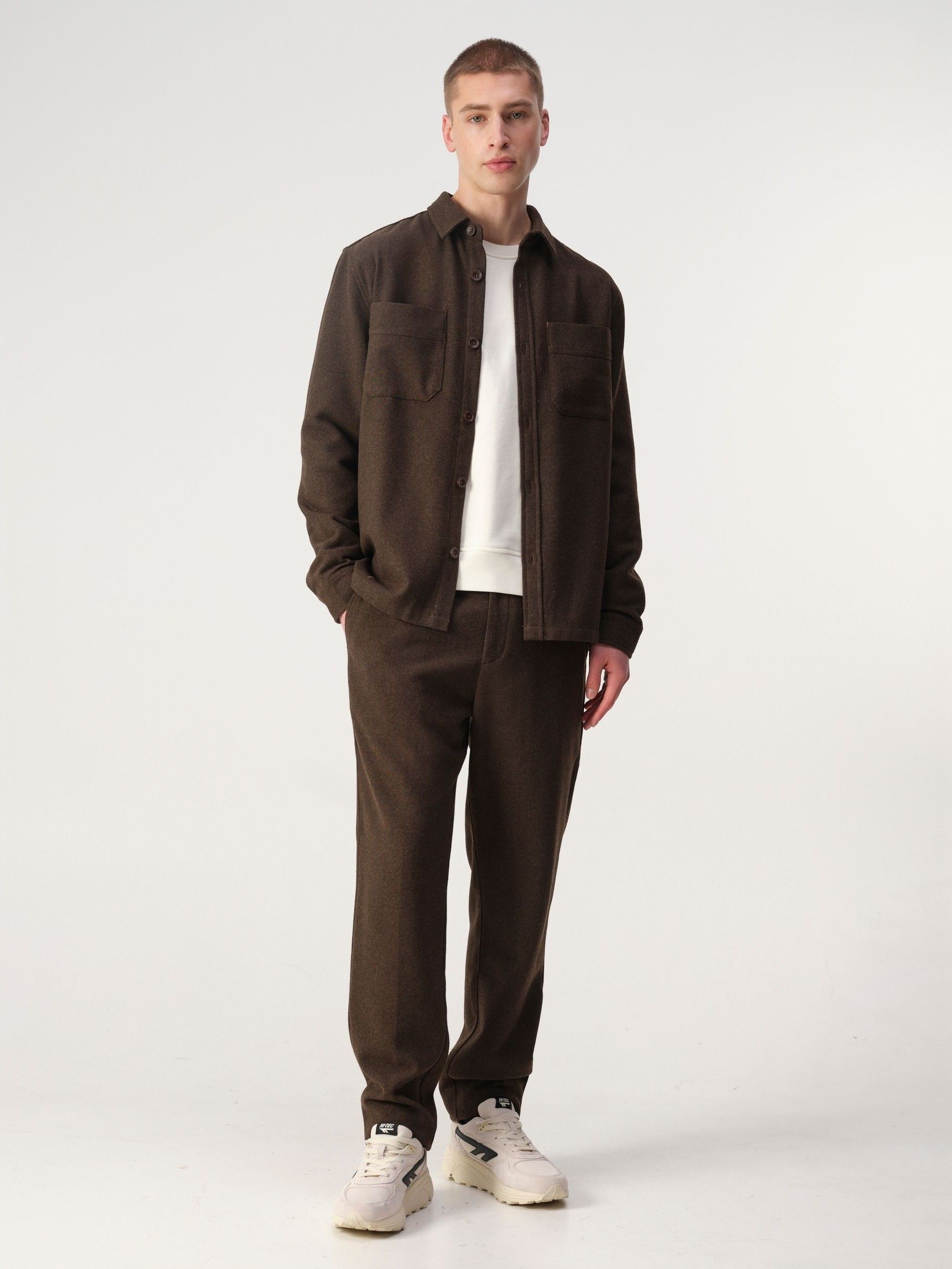 J.C RAGS - OVERSHIRT - Bruin