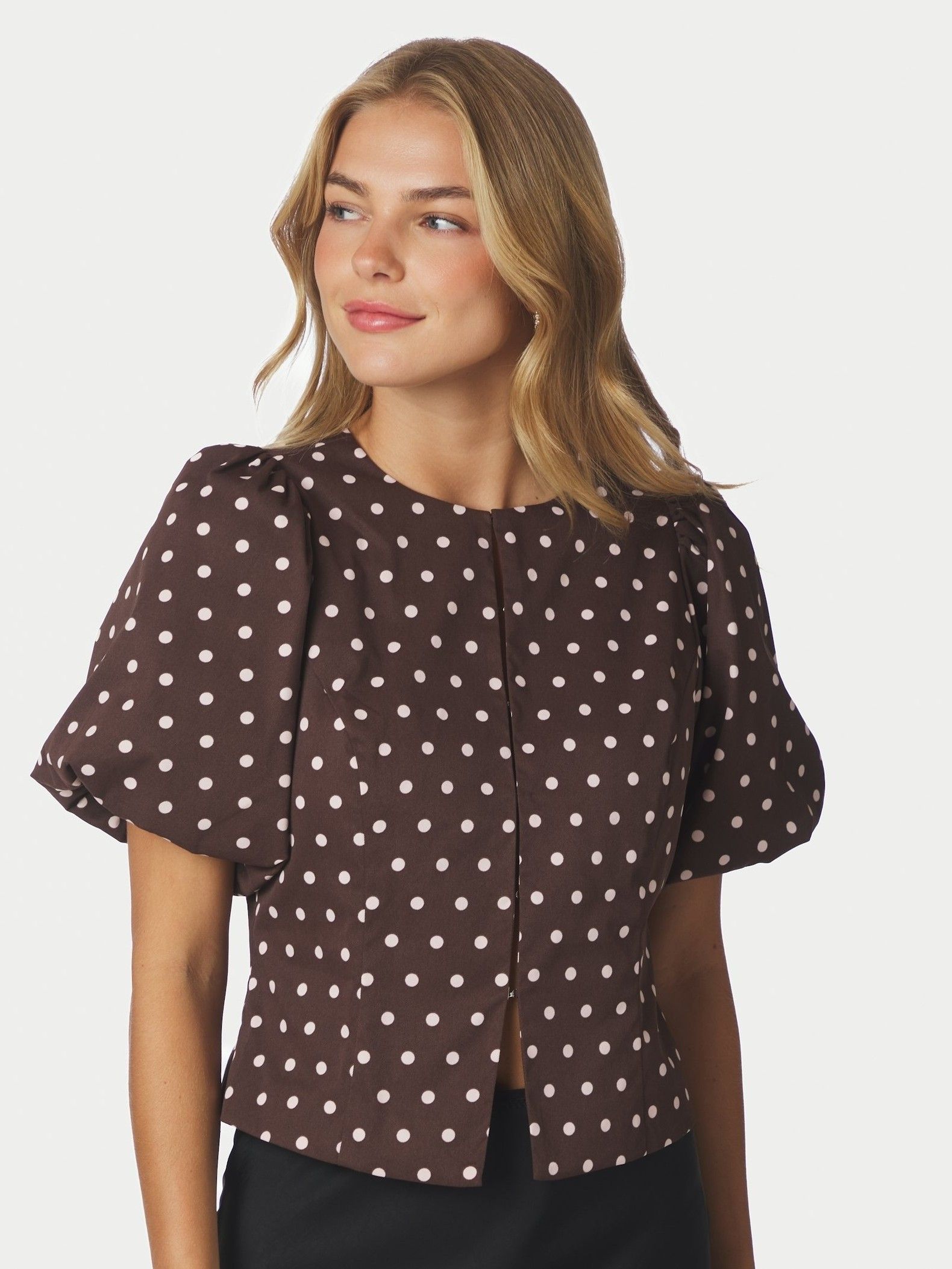 NEO NOIR - BLOUSE - Bruin