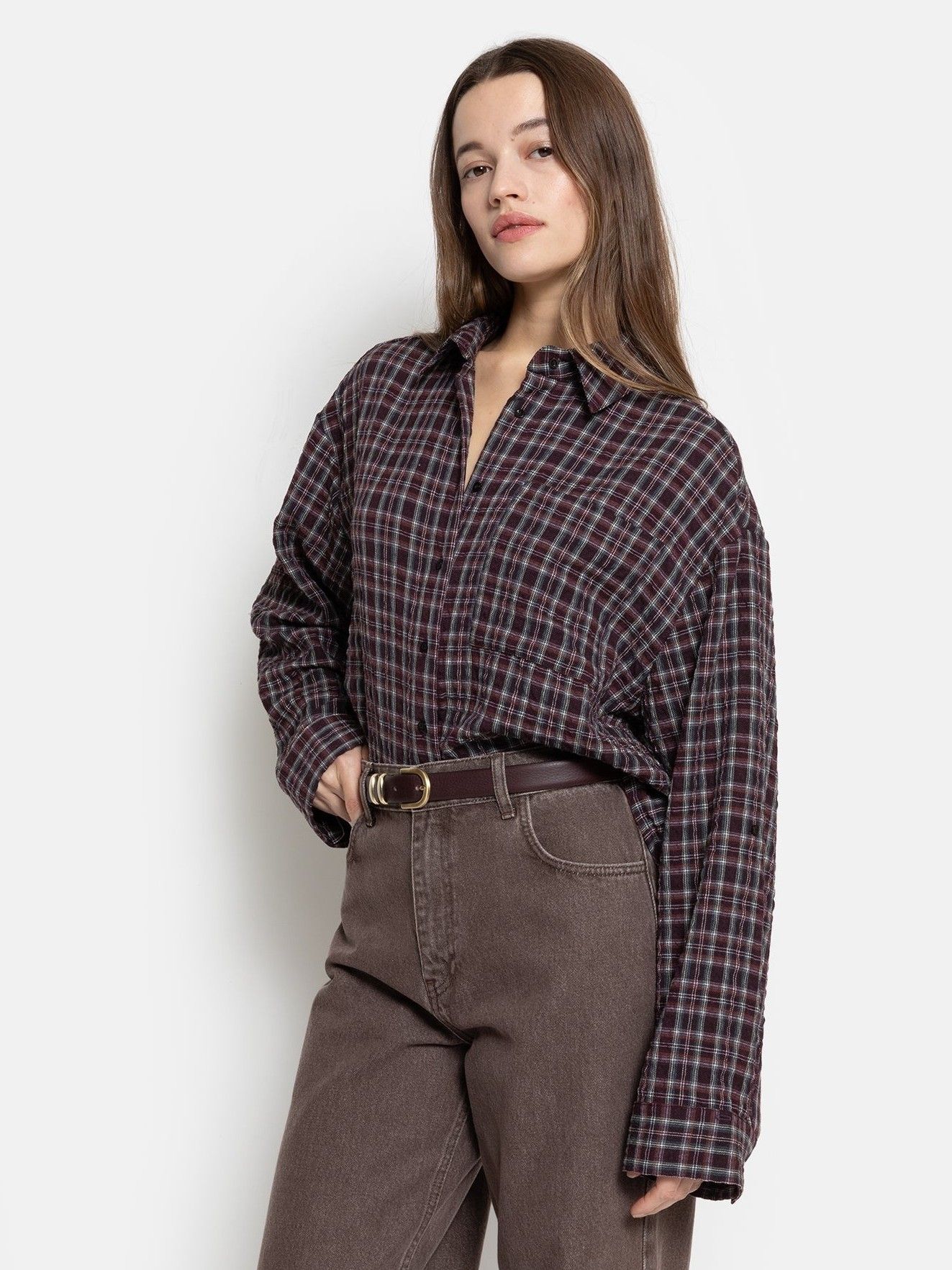 AME ANTWERP - BLOUSE - Paars
