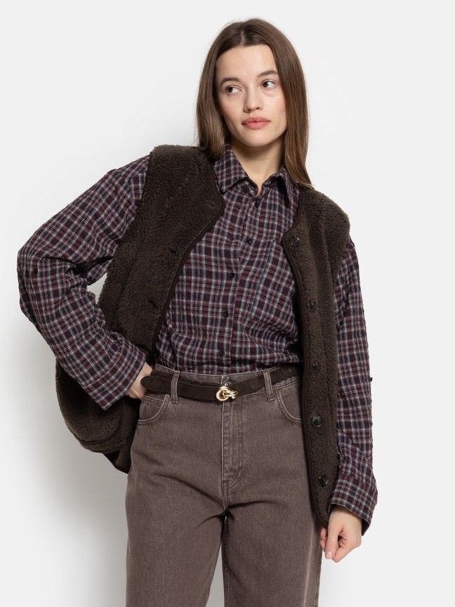 AME ANTWERP - BLOUSE - Paars