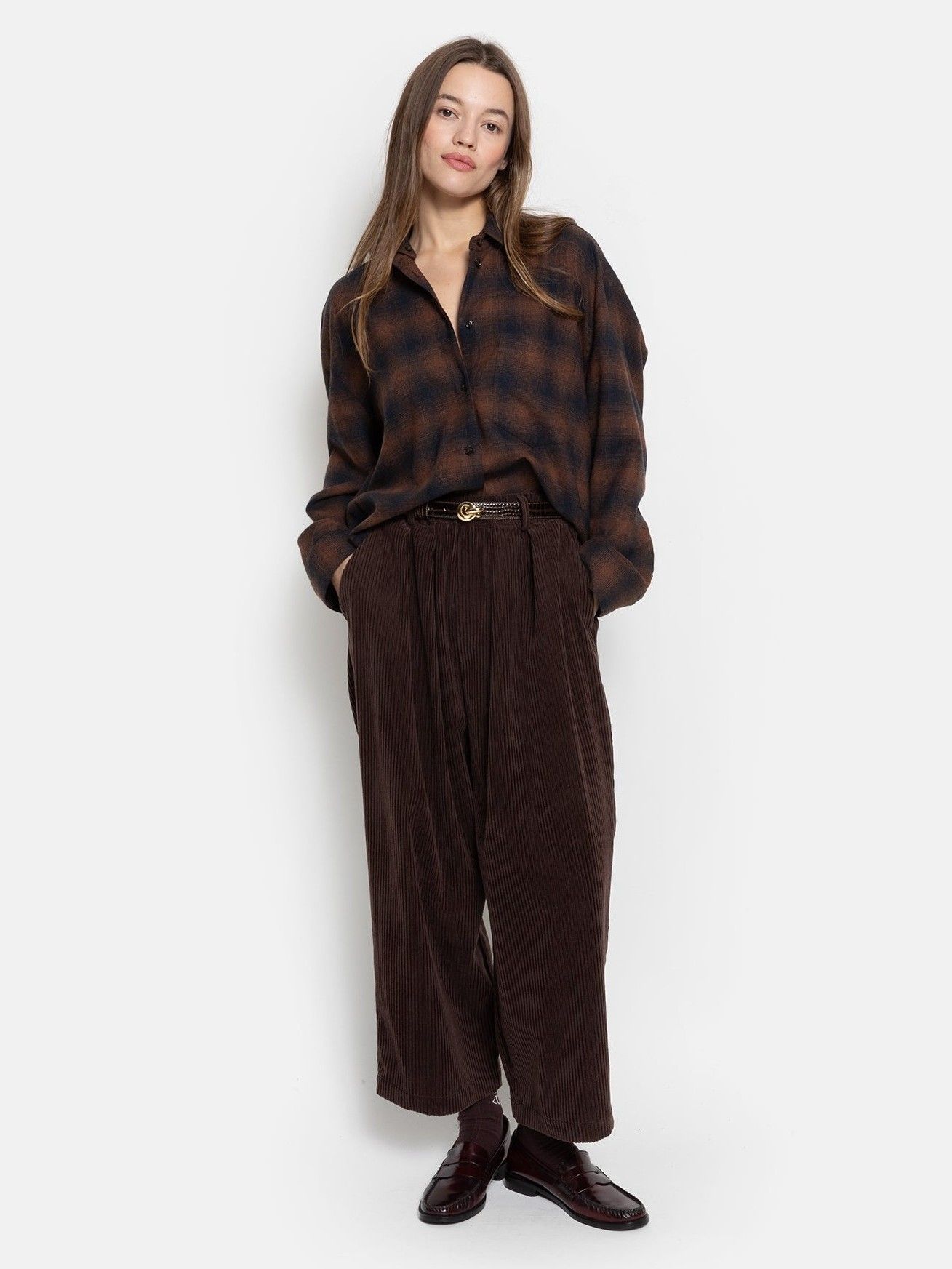 AME ANTWERP - BLOUSE - Bruin