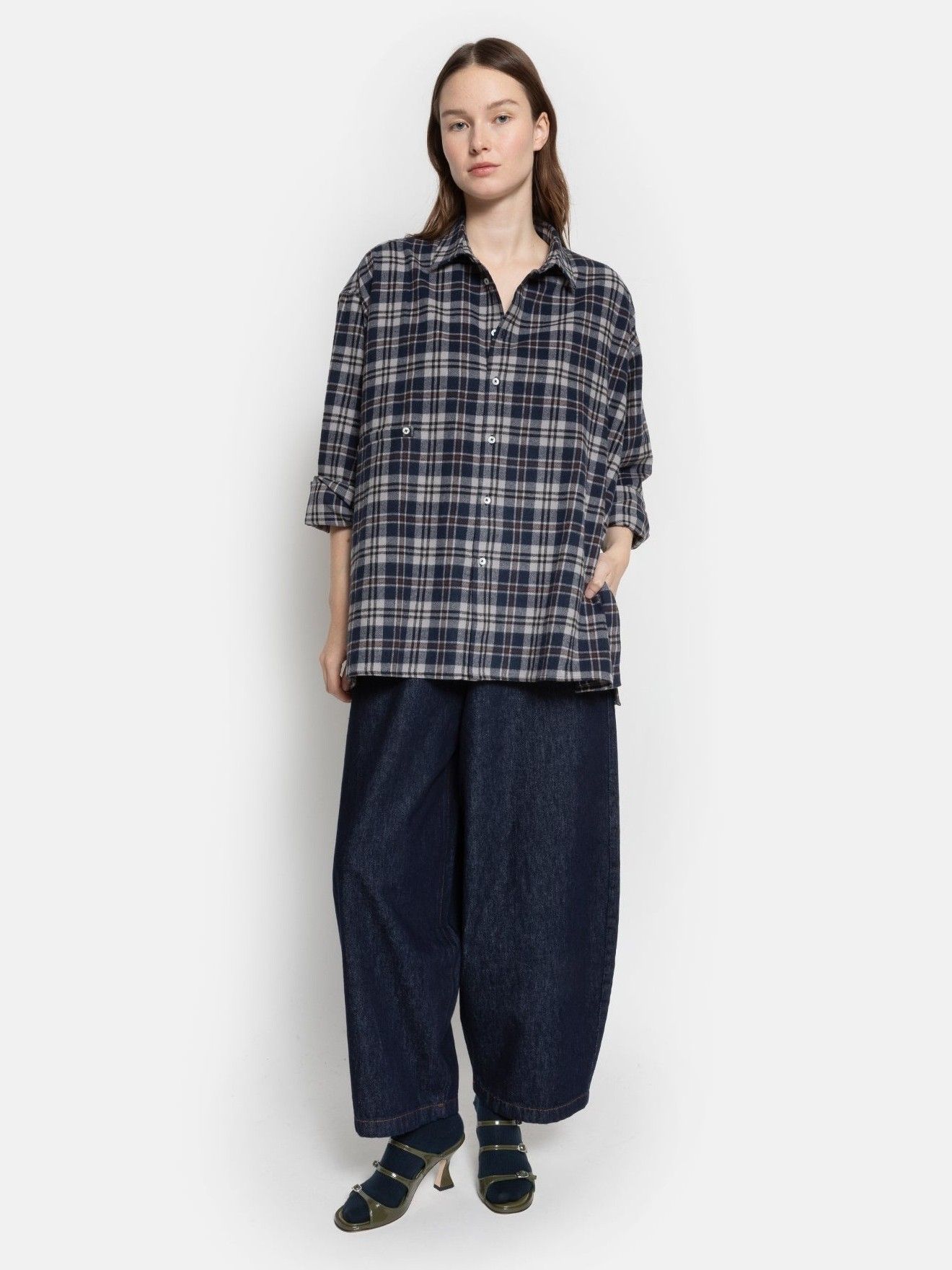 AME ANTWERP - BLOUSE - Blauw
