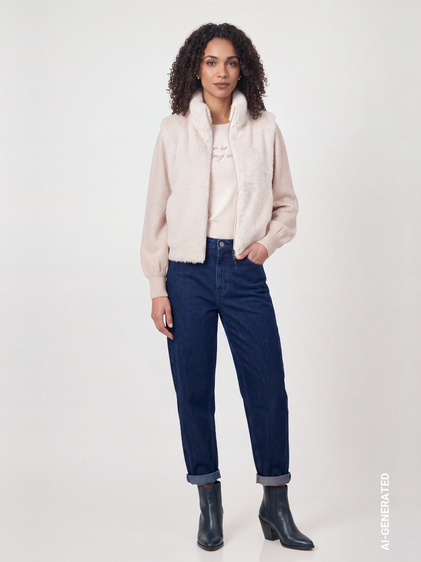 MONARI - VEST - Beige