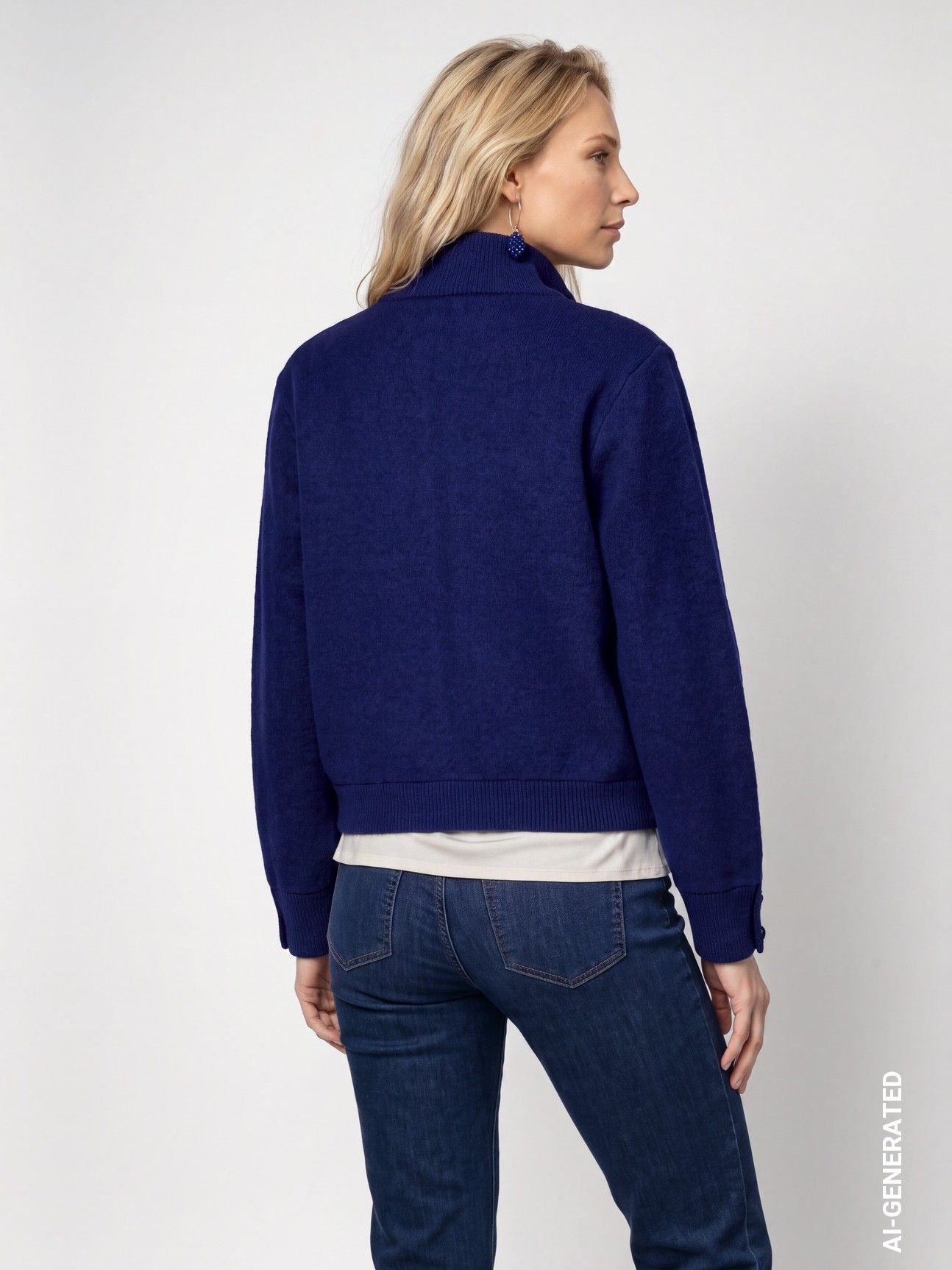 MONARI - VEST - Blauw