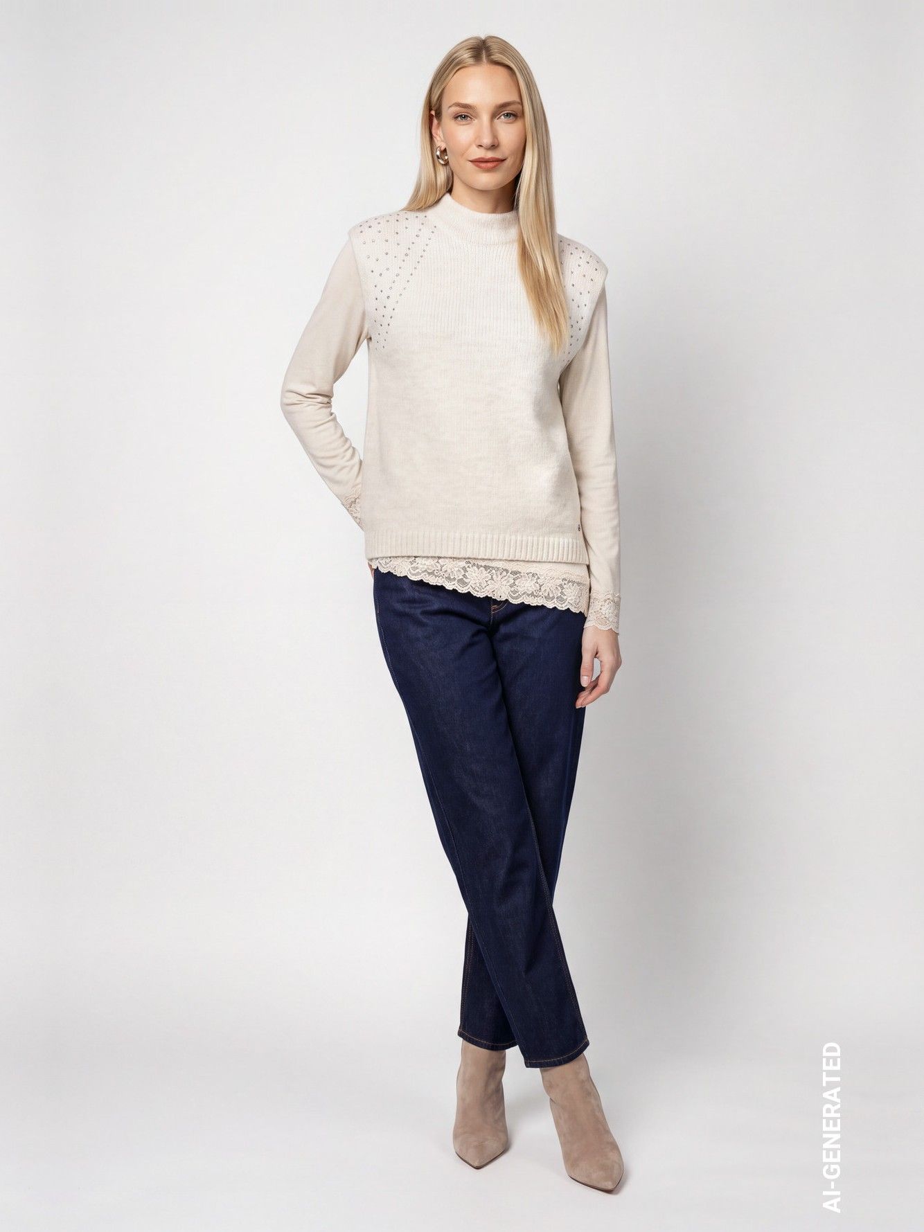 MONARI - SPENCER - Beige