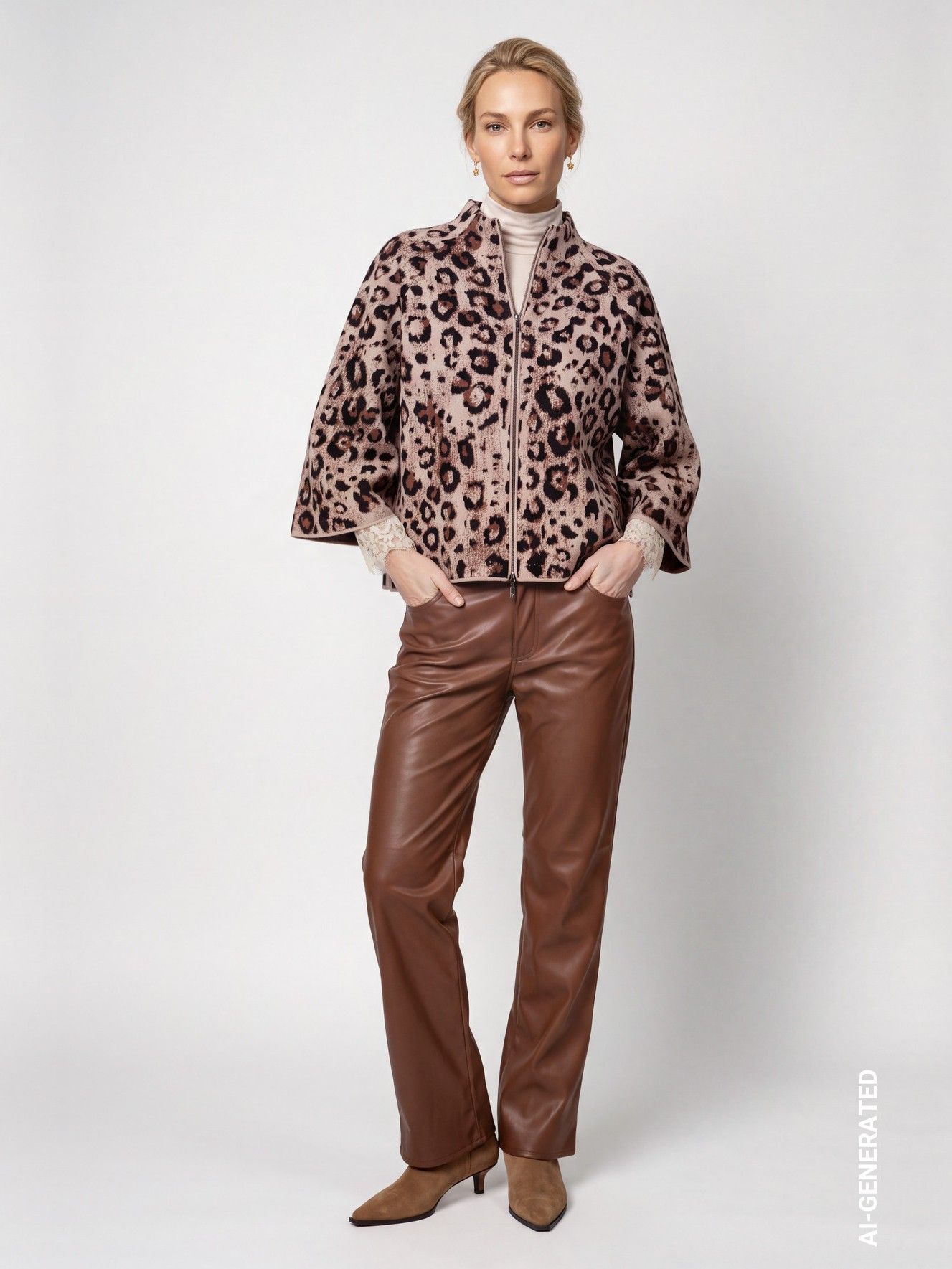 MONARI - VEST - Beige