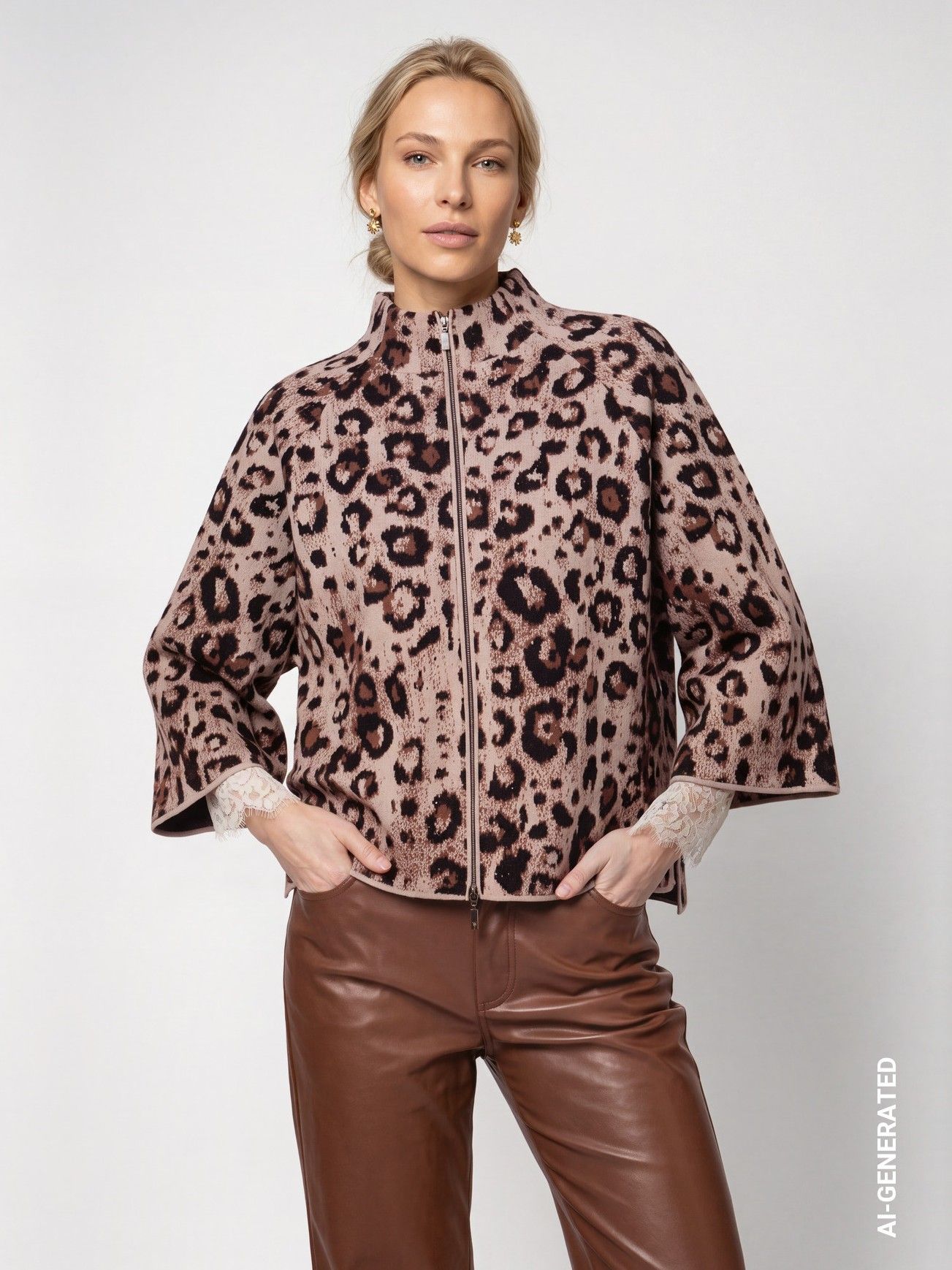 MONARI - VEST - Beige