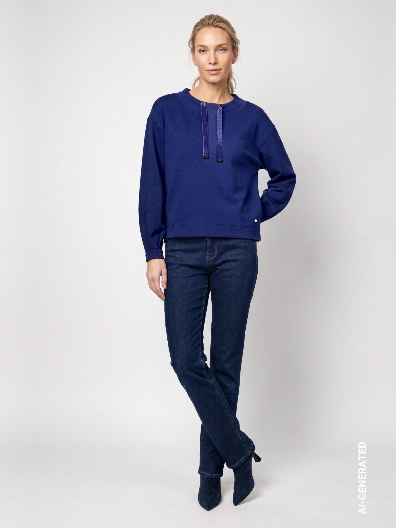 MONARI - SHIRT - Blauw