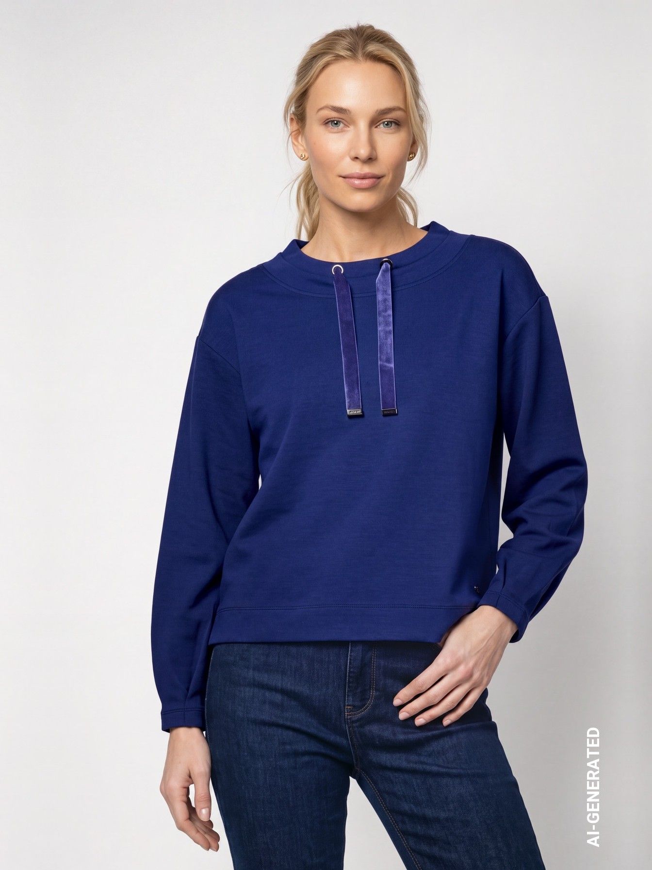MONARI - SHIRT - Blauw