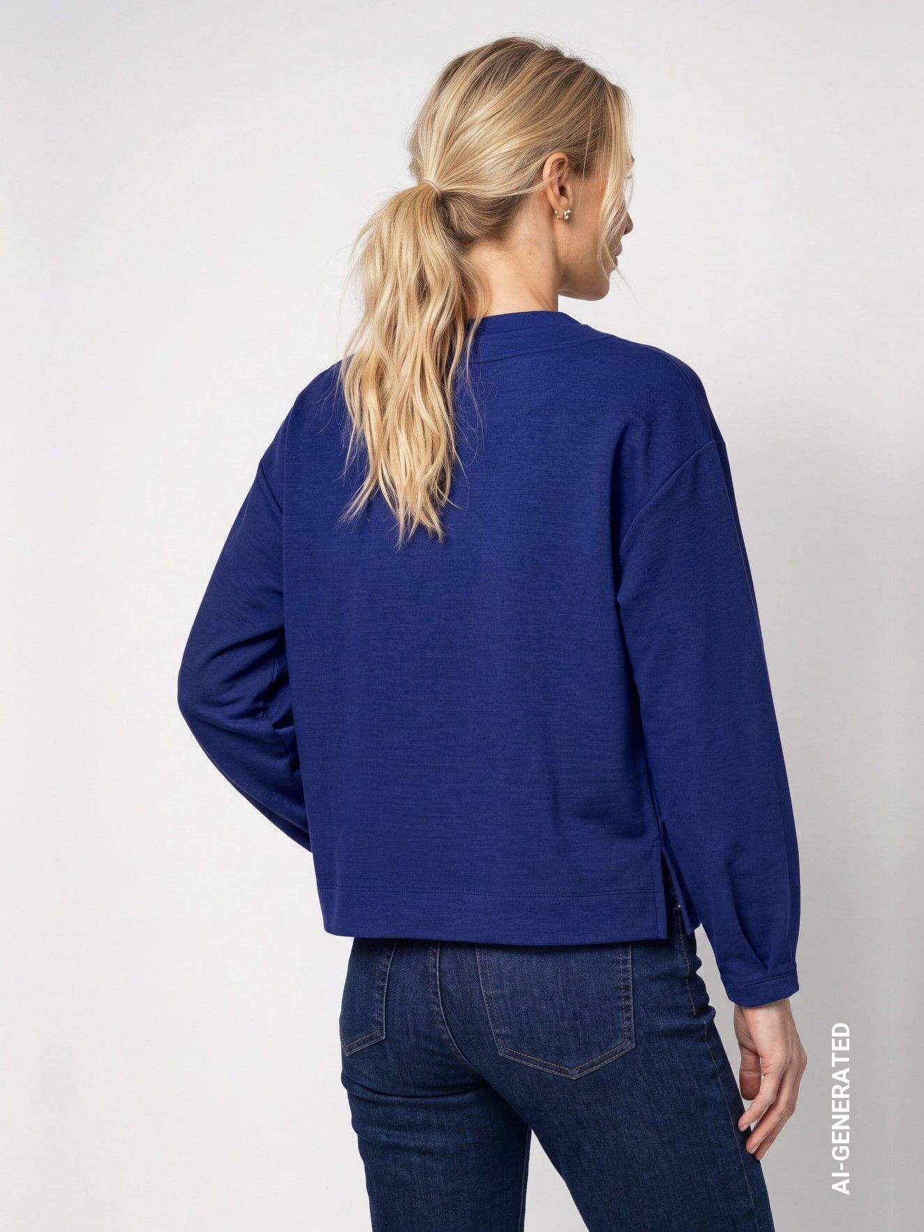 MONARI - SHIRT - Blauw