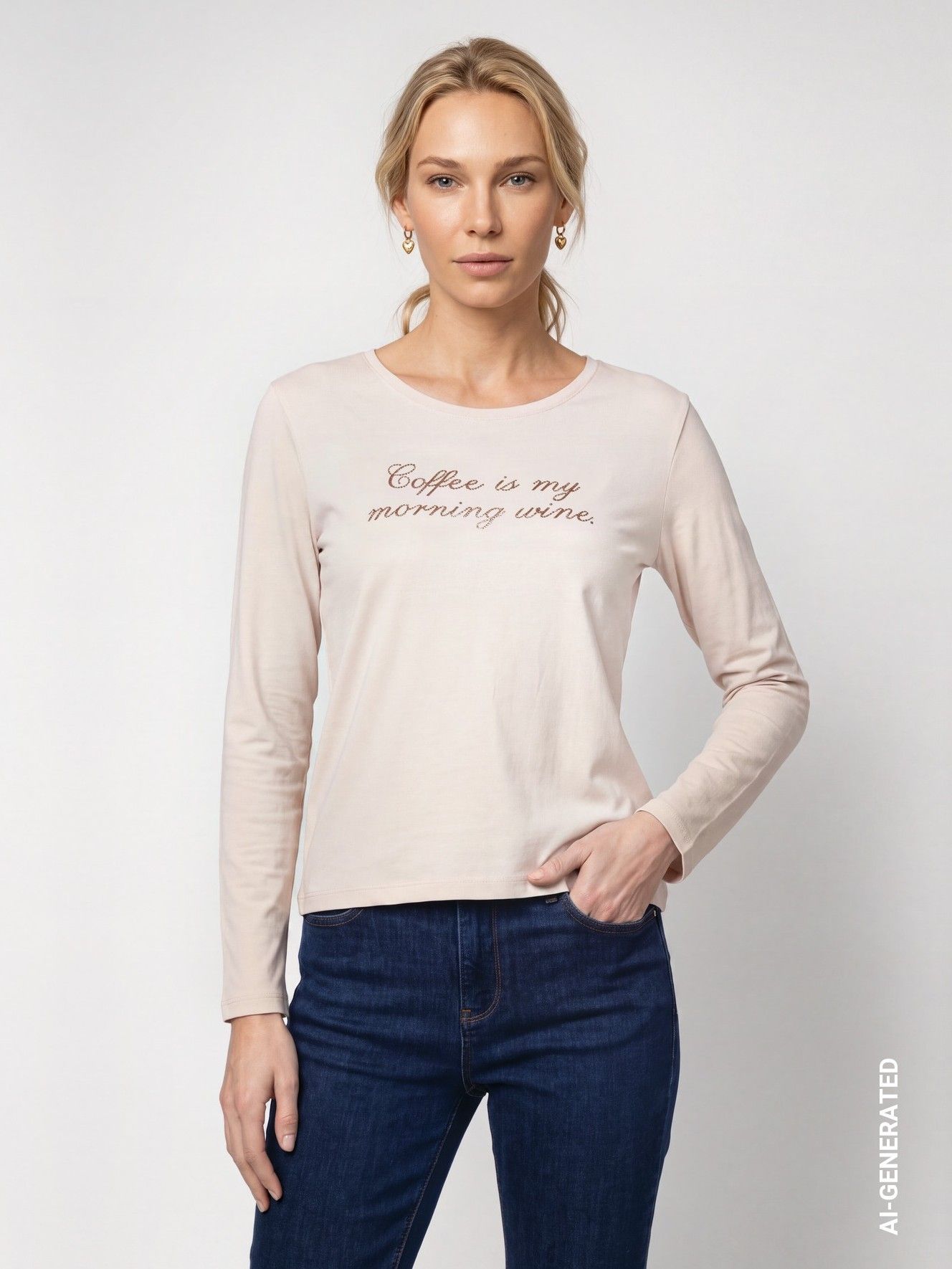 MONARI - SHIRT - Beige
