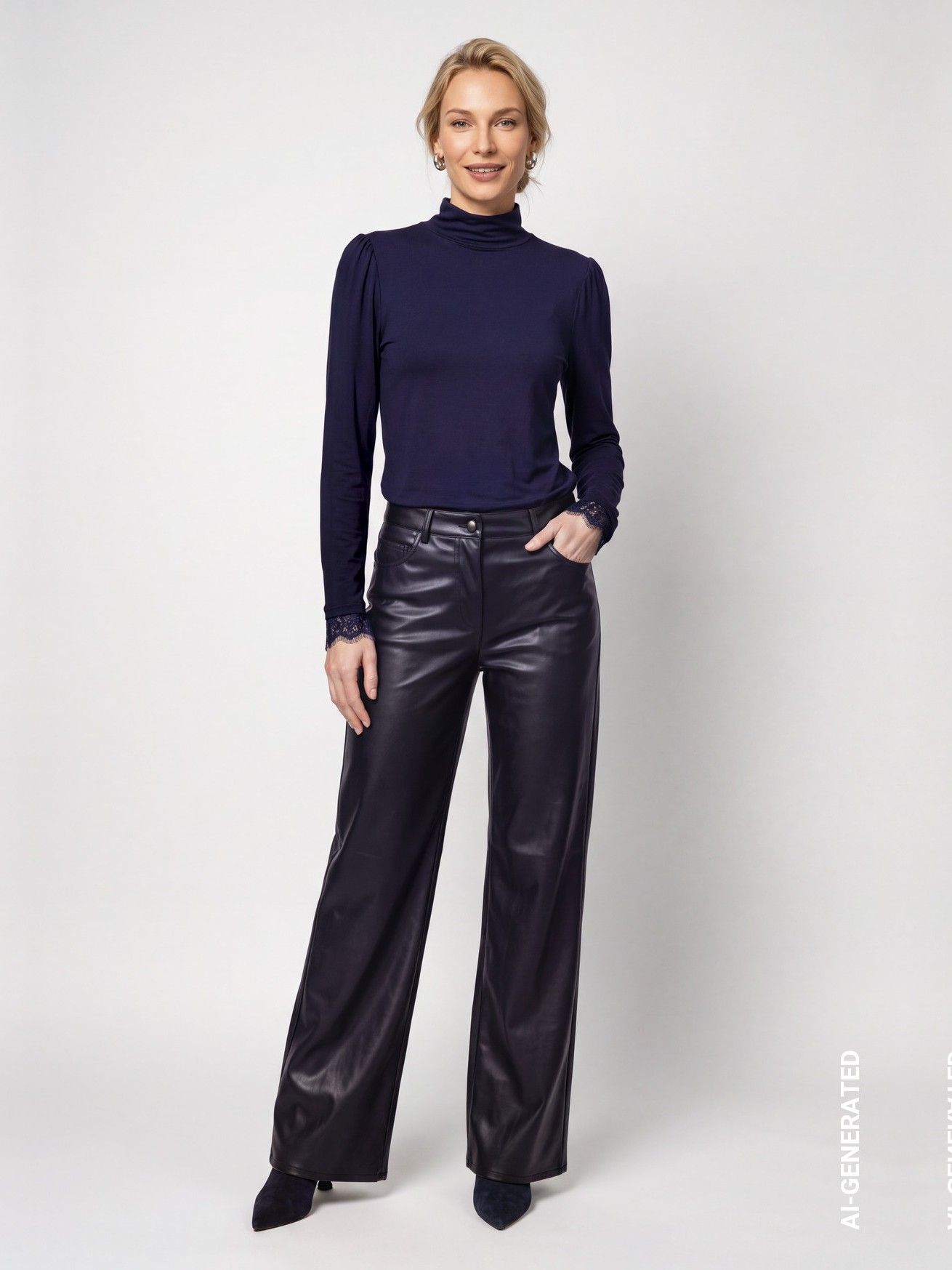 MONARI - SHIRT - Blauw